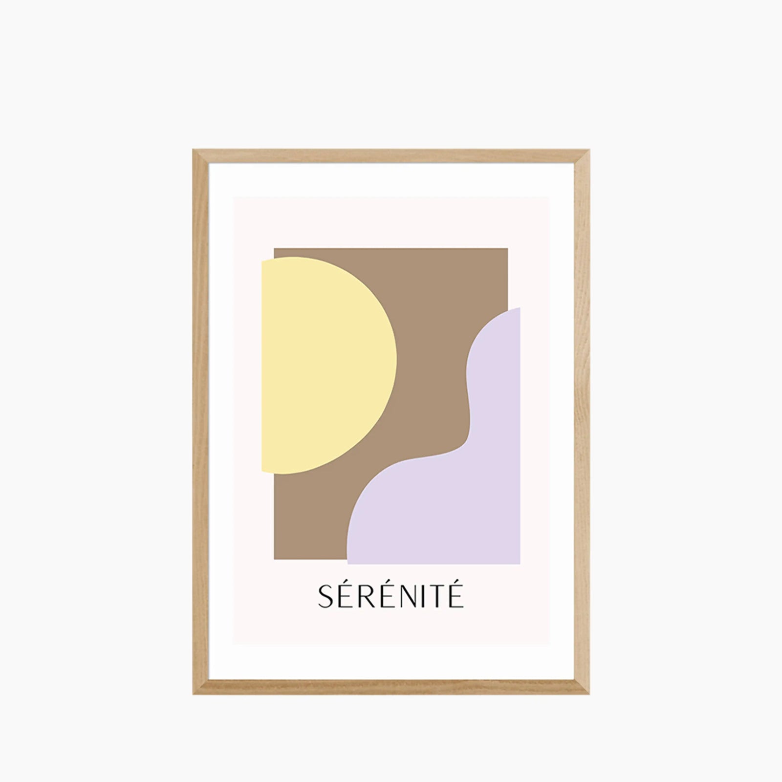 Serenite Abstract Graphic Print