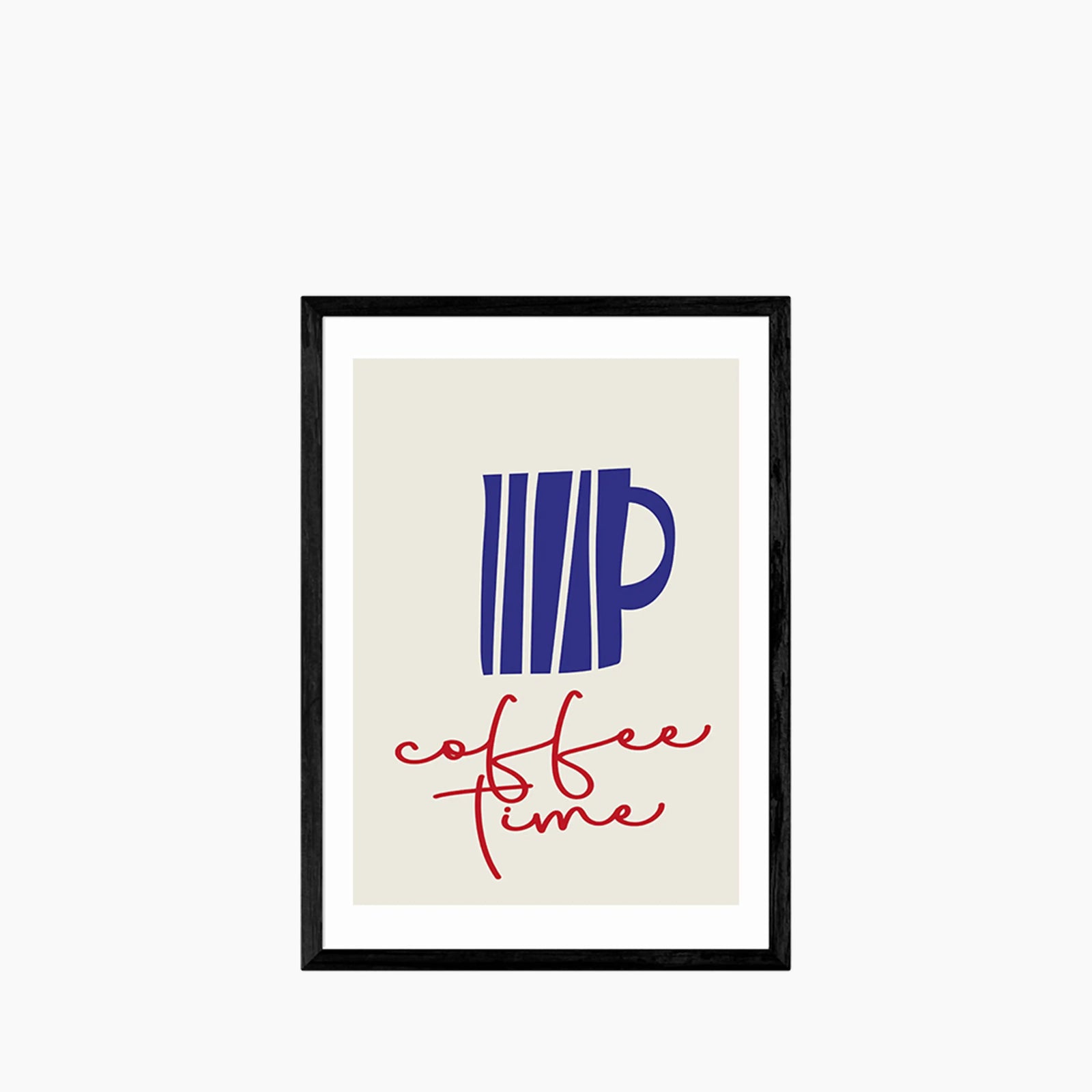 It's Time For Coffee Graphic Print