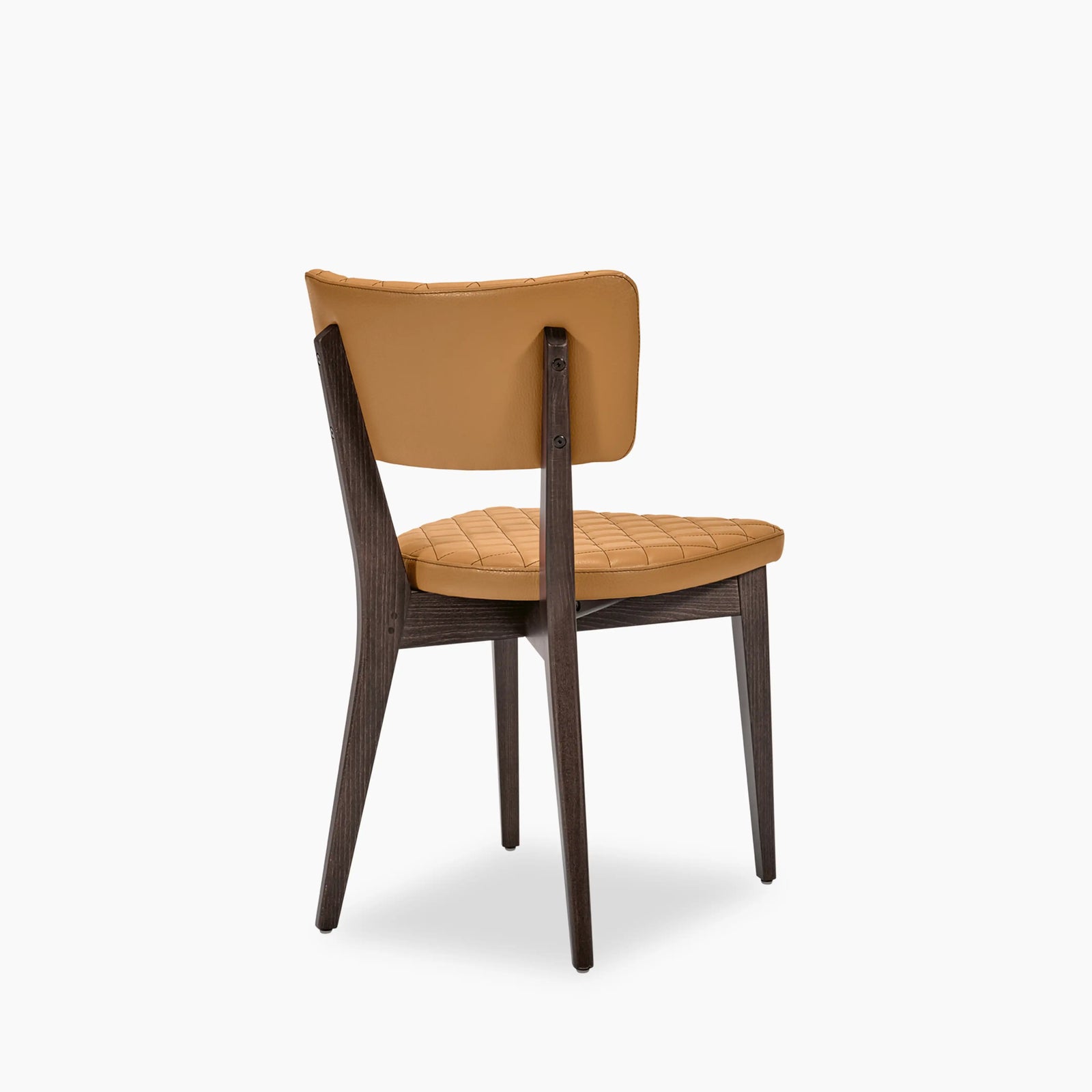 Eleanora Wooden Dining Chair | Quilted Seat & Backrest