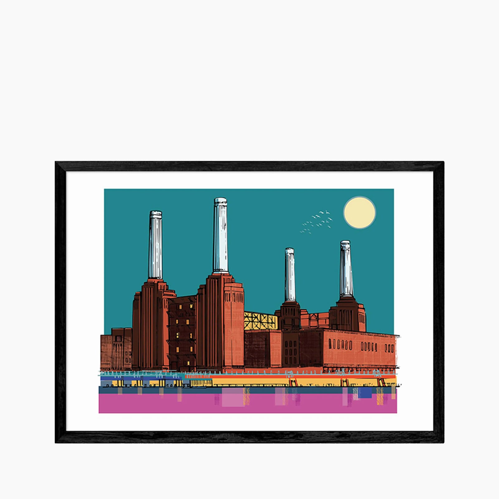 Battersea Power Station Graphic Print