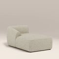 Malmo Left Chaise Module Section | Oatmeal Woven Boucle