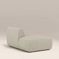 Malmo Left Divan Module Section | Oatmeal Woven Boucle