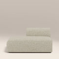 Malmo Left Divan Module Section | Oatmeal Woven Boucle