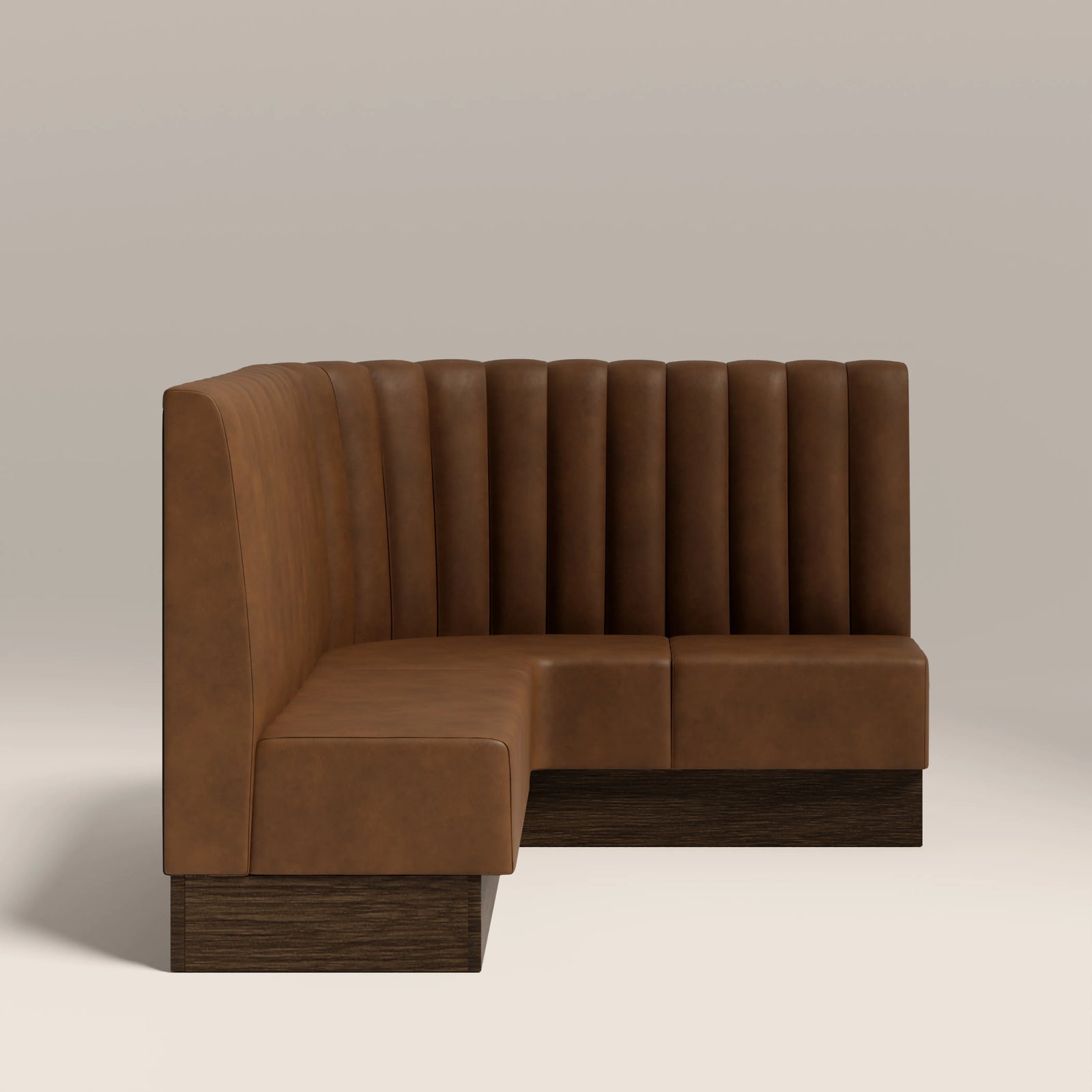 CULT Fluted Back Banquette Seating  | L-Shape