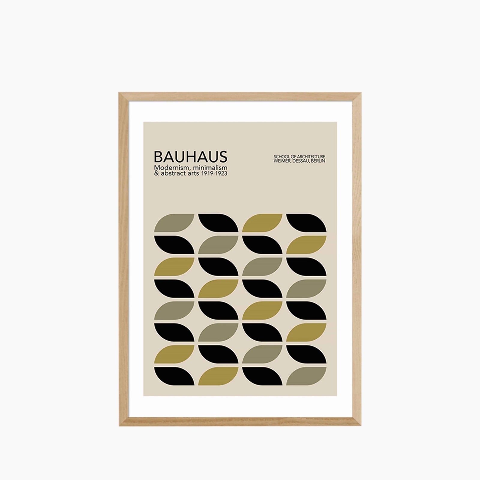 Bauhaus Neutrals Graphic Print
