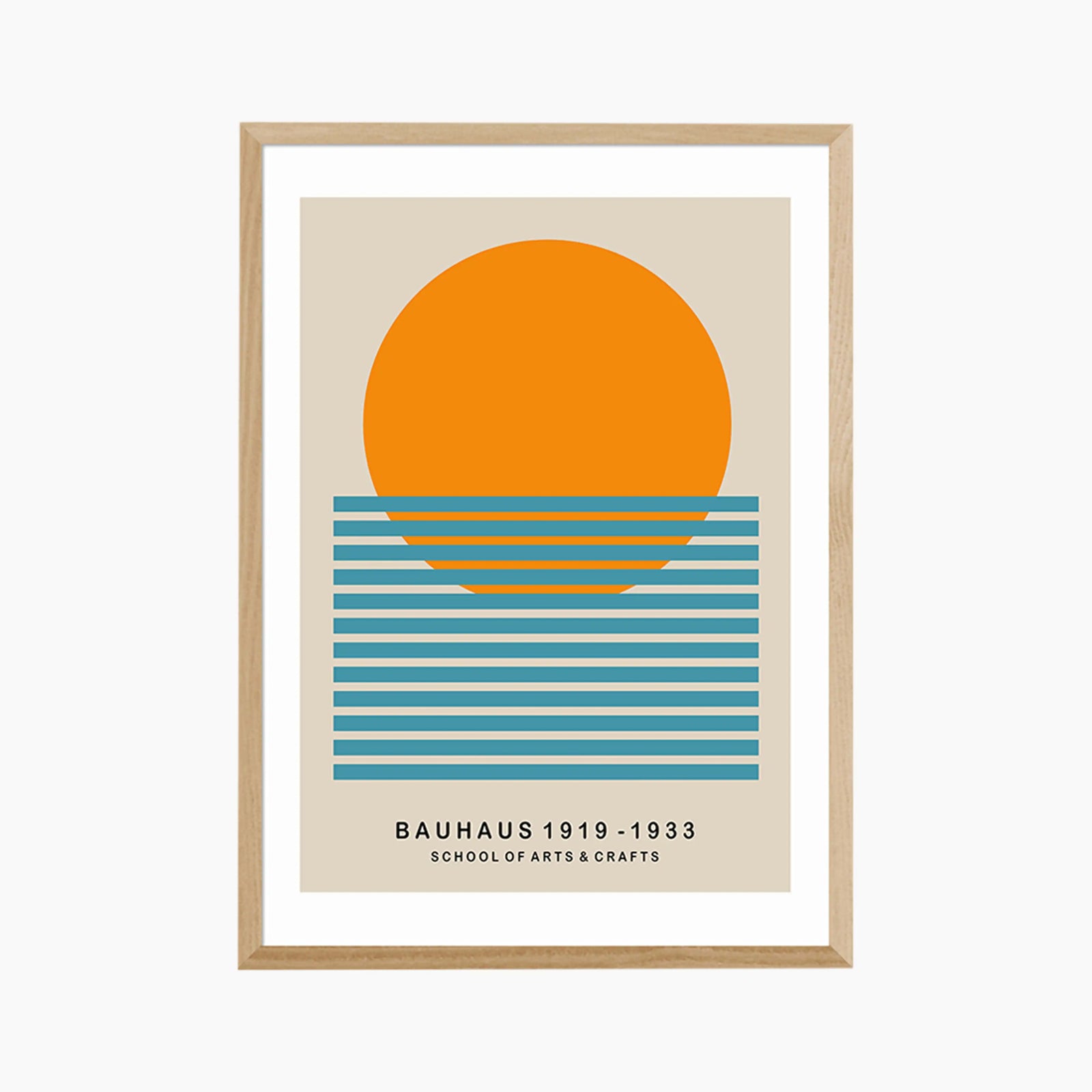 Bauhaus Sunsets Graphic Print