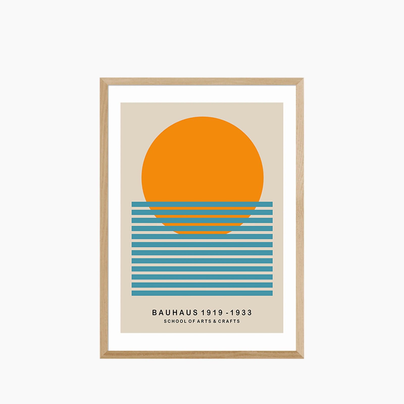 Bauhaus Sunsets Graphic Print
