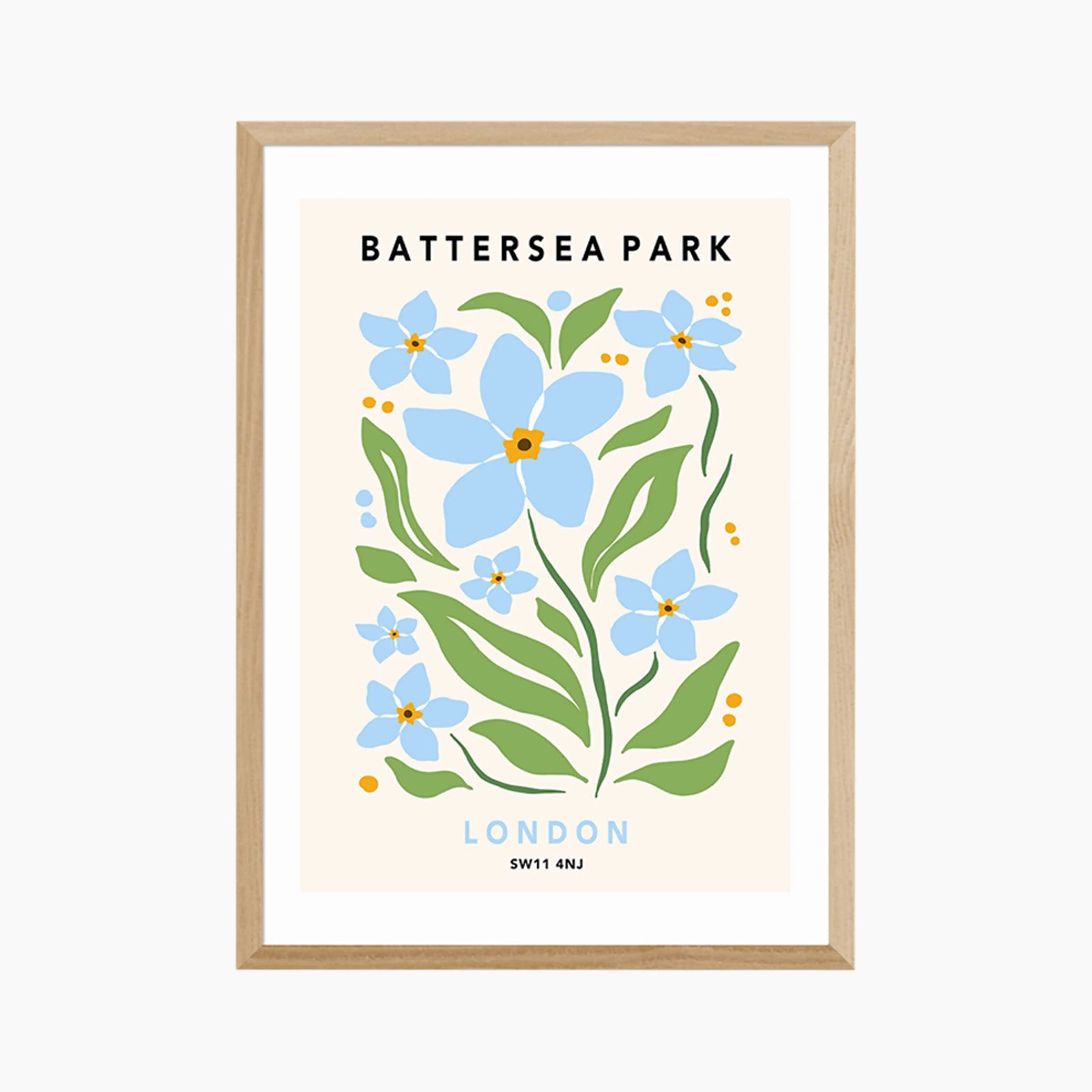 Battersea Park In Summer Graphic Print