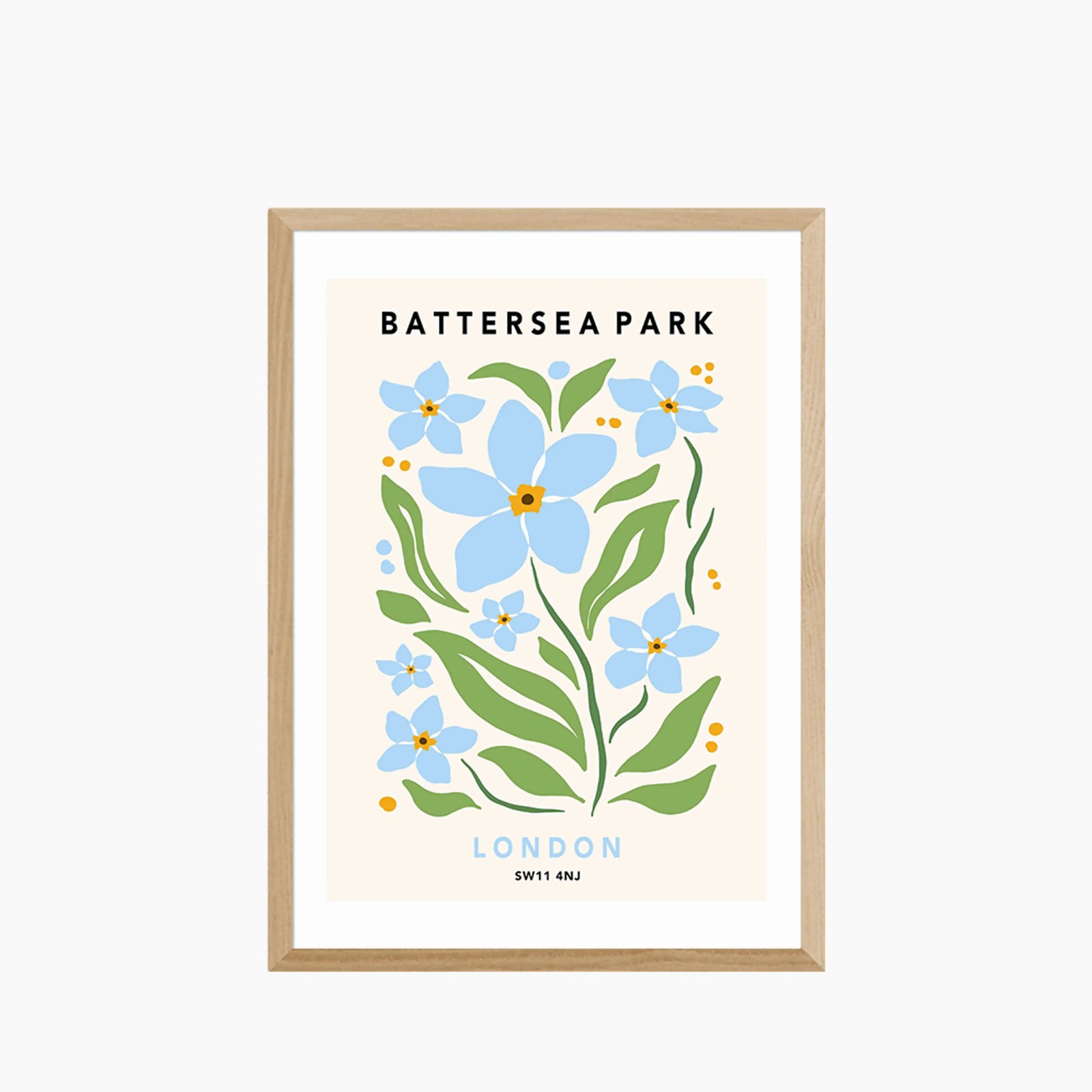 Battersea Park In Summer Graphic Print