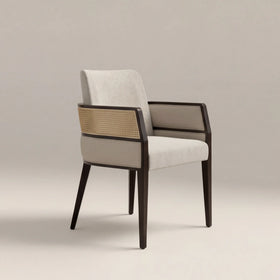 Caspian Carver Dining Chair | Rattan