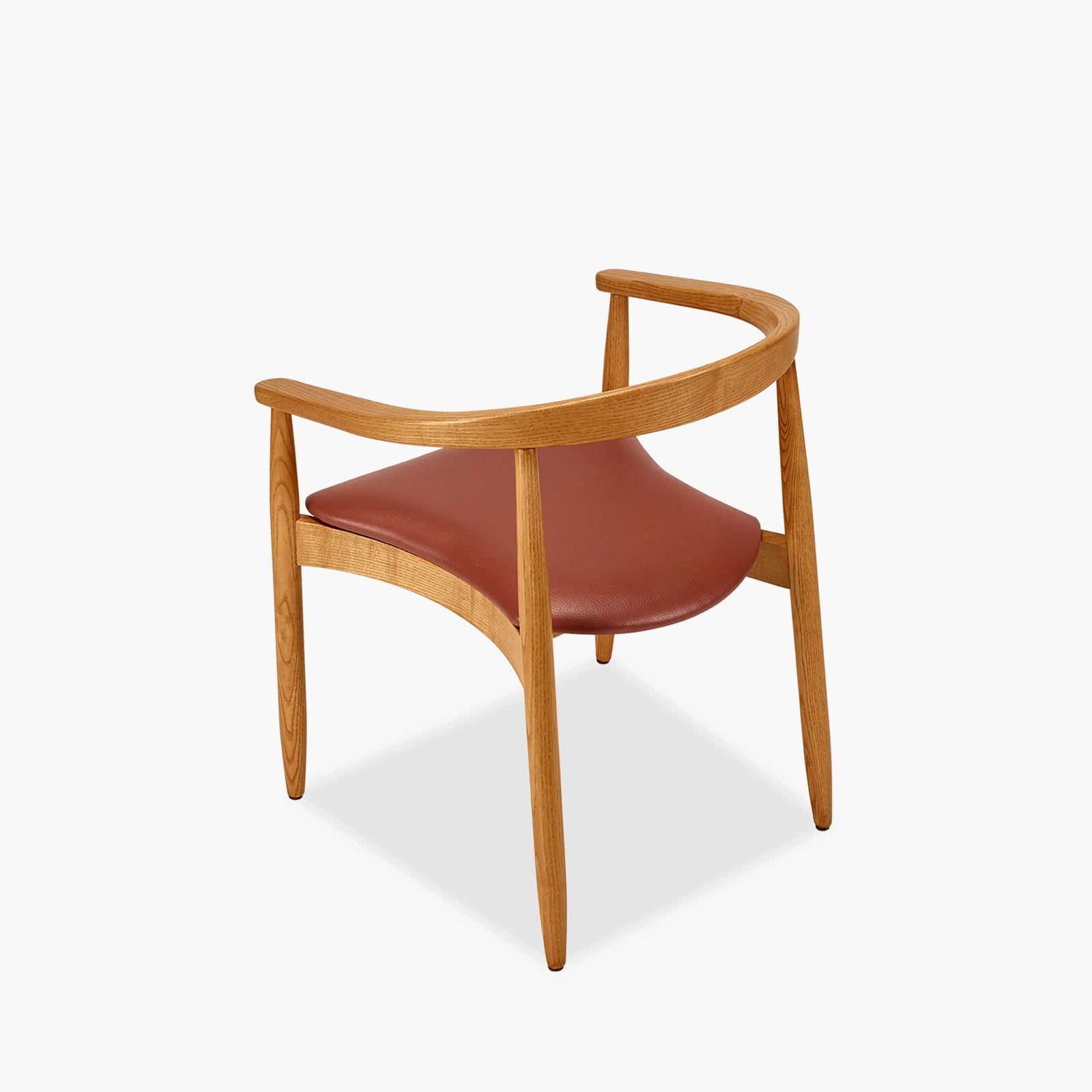 Emrik Carver Wooden Dining Chair | Upholstered Seat