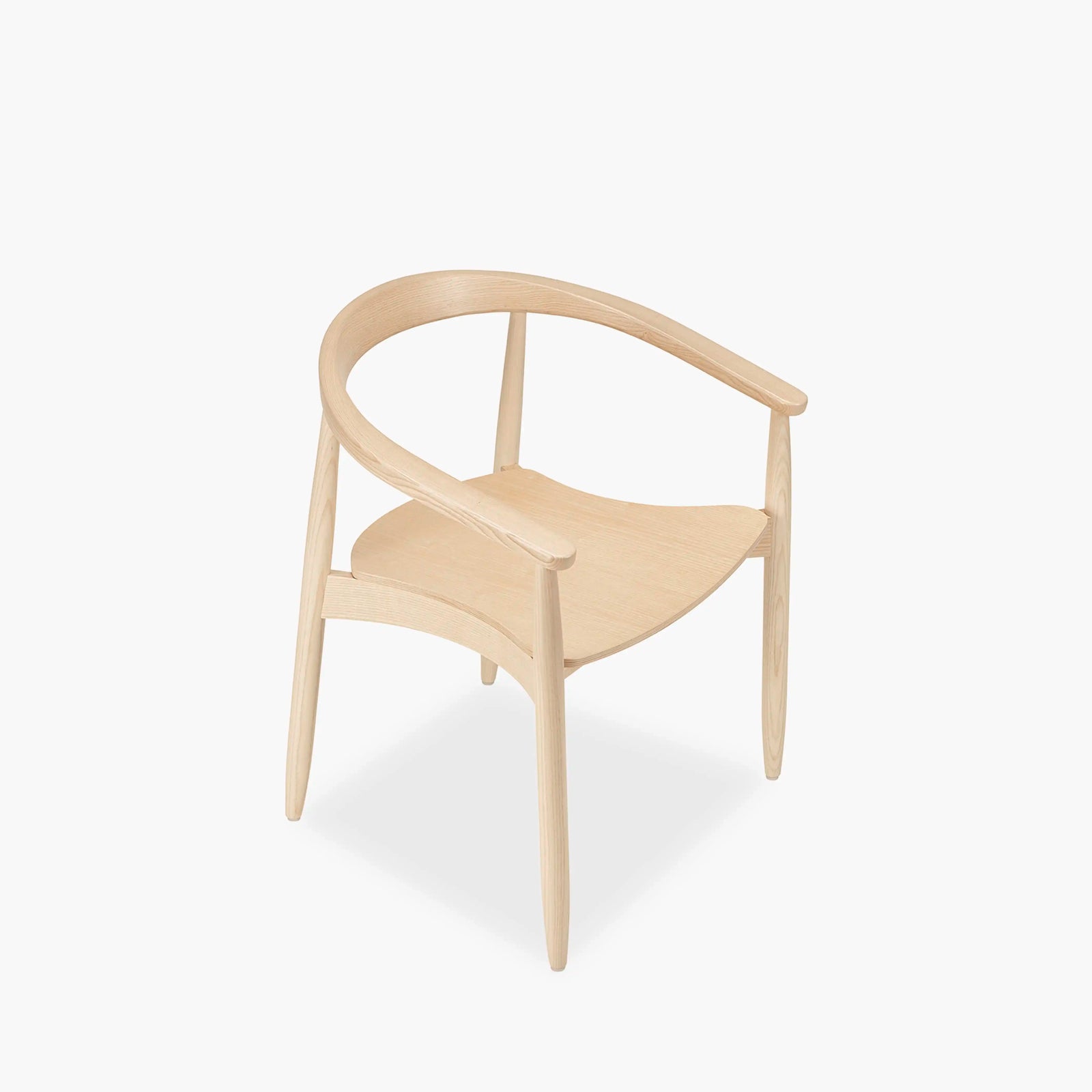 Emrik Stackable Wooden Carver Dining Chair