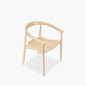 Emrik Stackable Wooden Carver Dining Chair