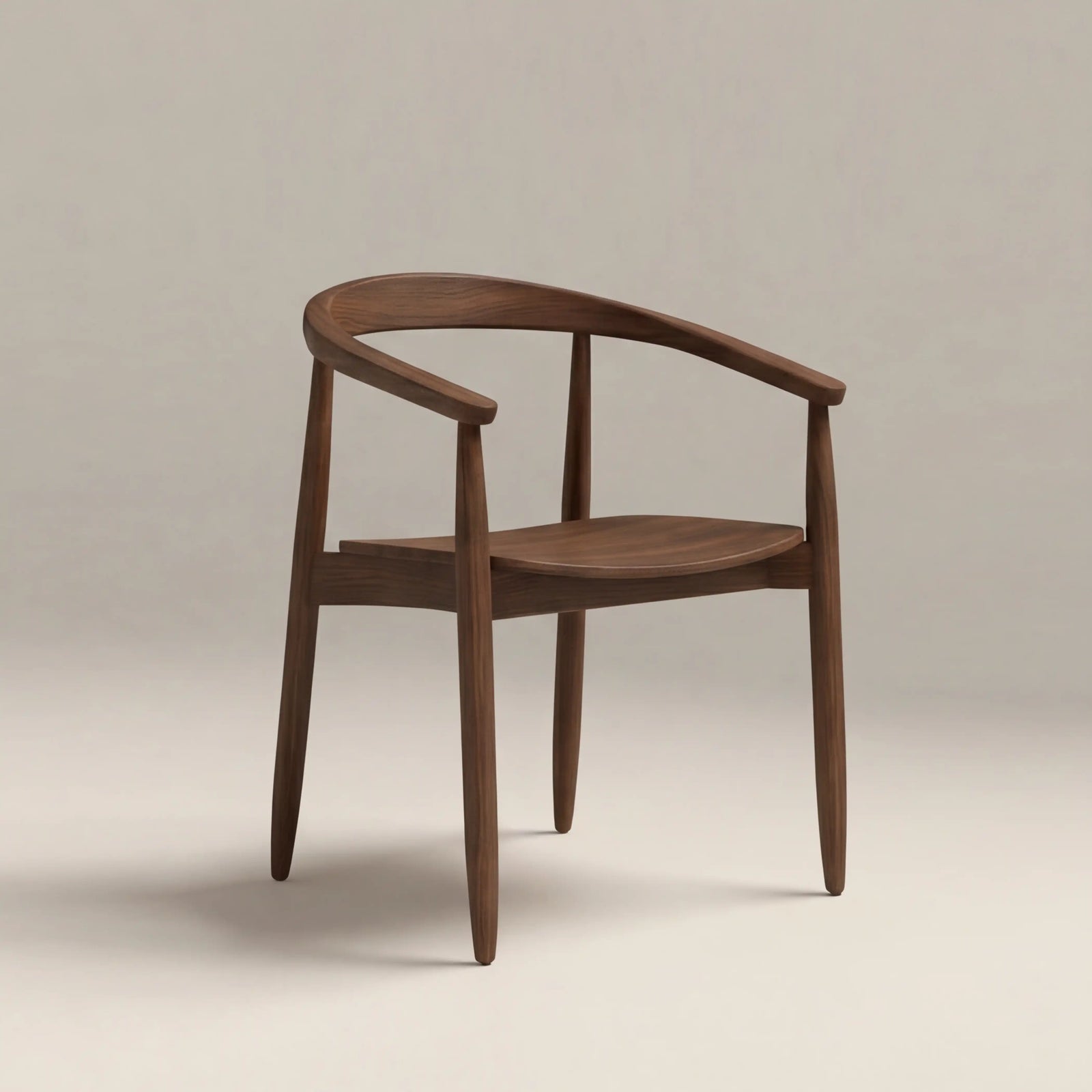 Emrik Wooden Carver Dining Chair