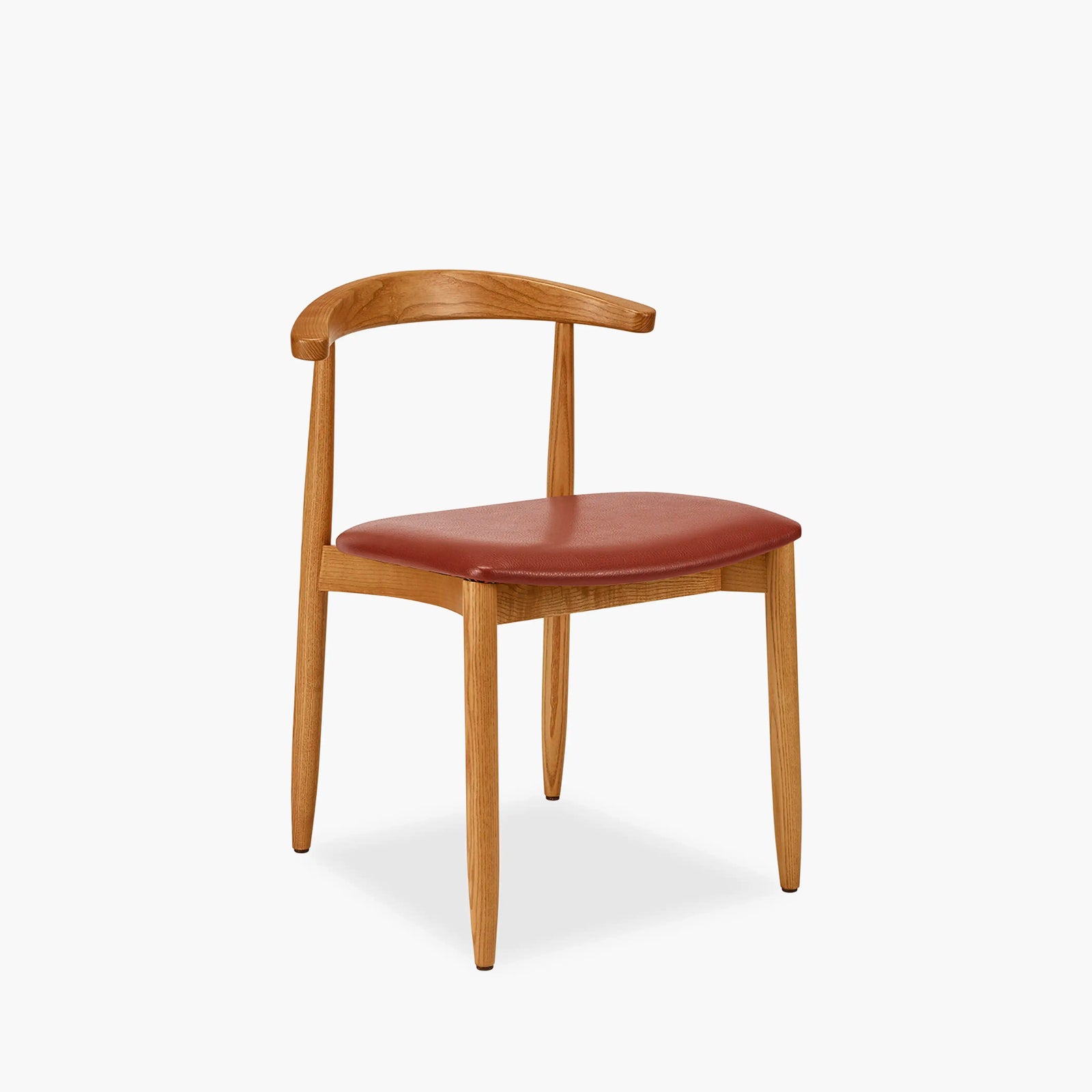 Emrik Wooden Dining Chair | Upholstered Seat