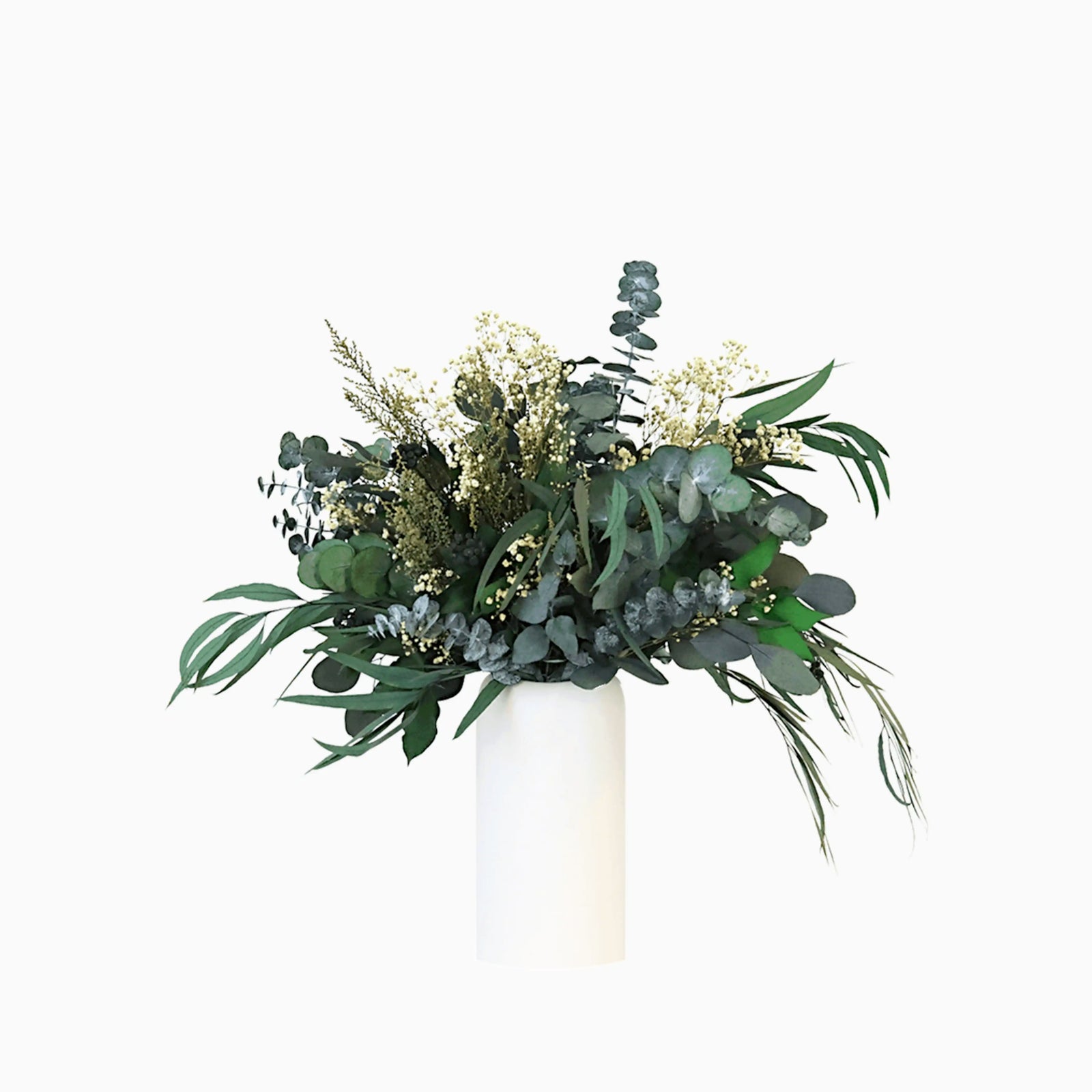 Matcha Hand-Tied Bouquet | Blue & Green