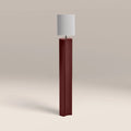 Milad Floor Lamp | High Gloss Burgundy