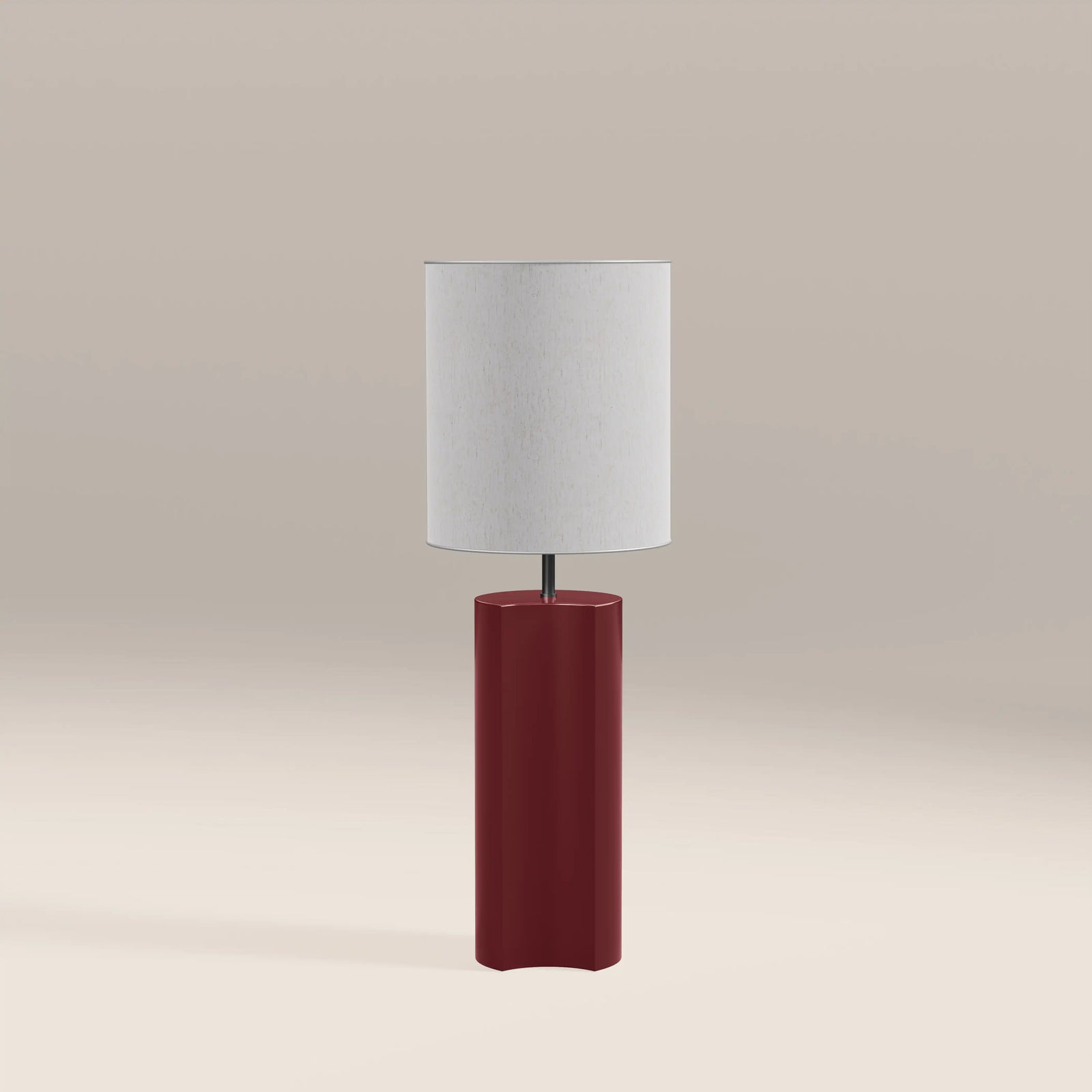 Milad Table Lamp | High Gloss Burgundy