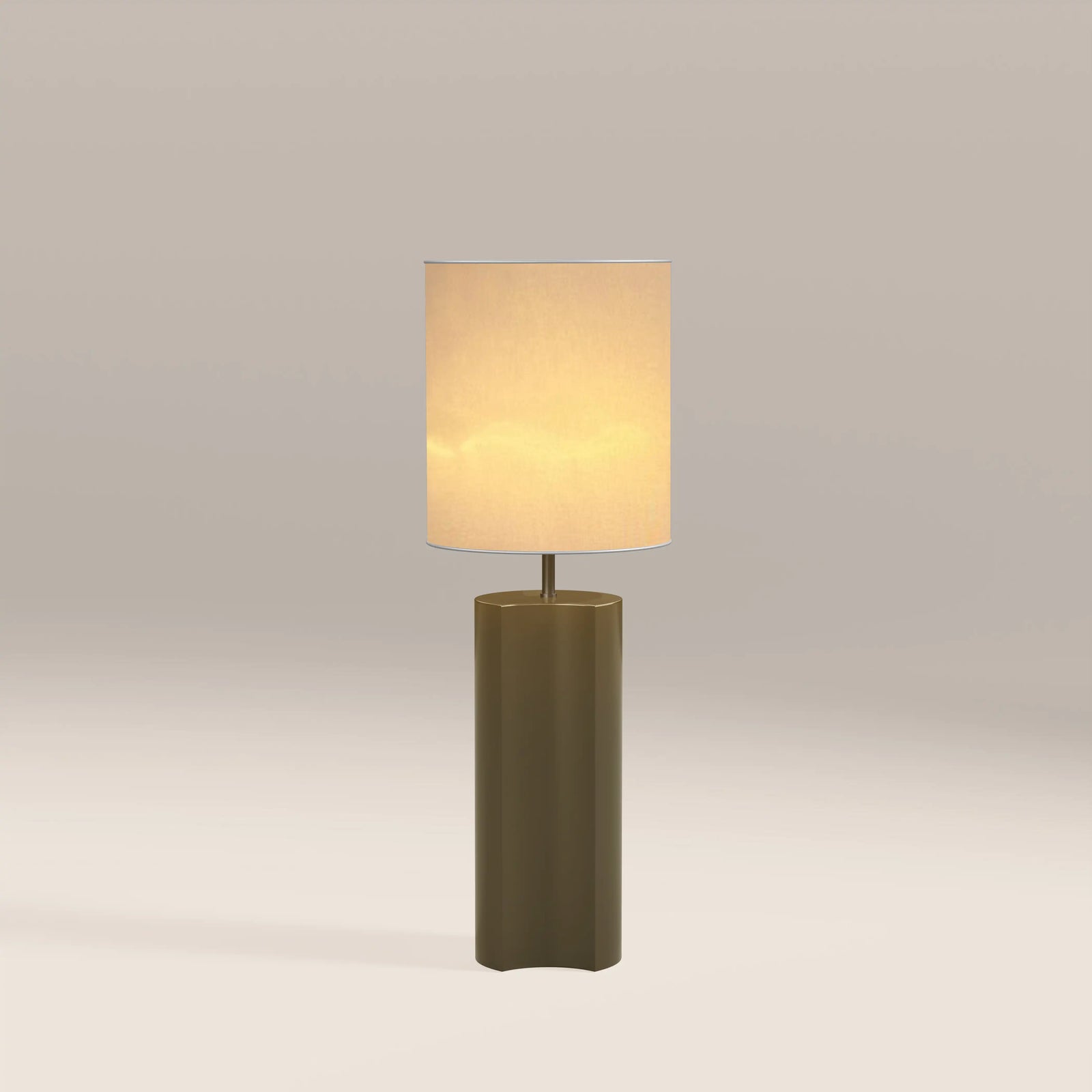 Milad Table Lamp | High Gloss Clay Green
