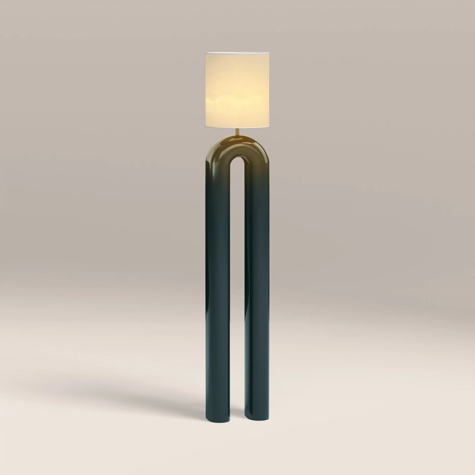 Millau Floor Lamp | High Gloss Emerald Green