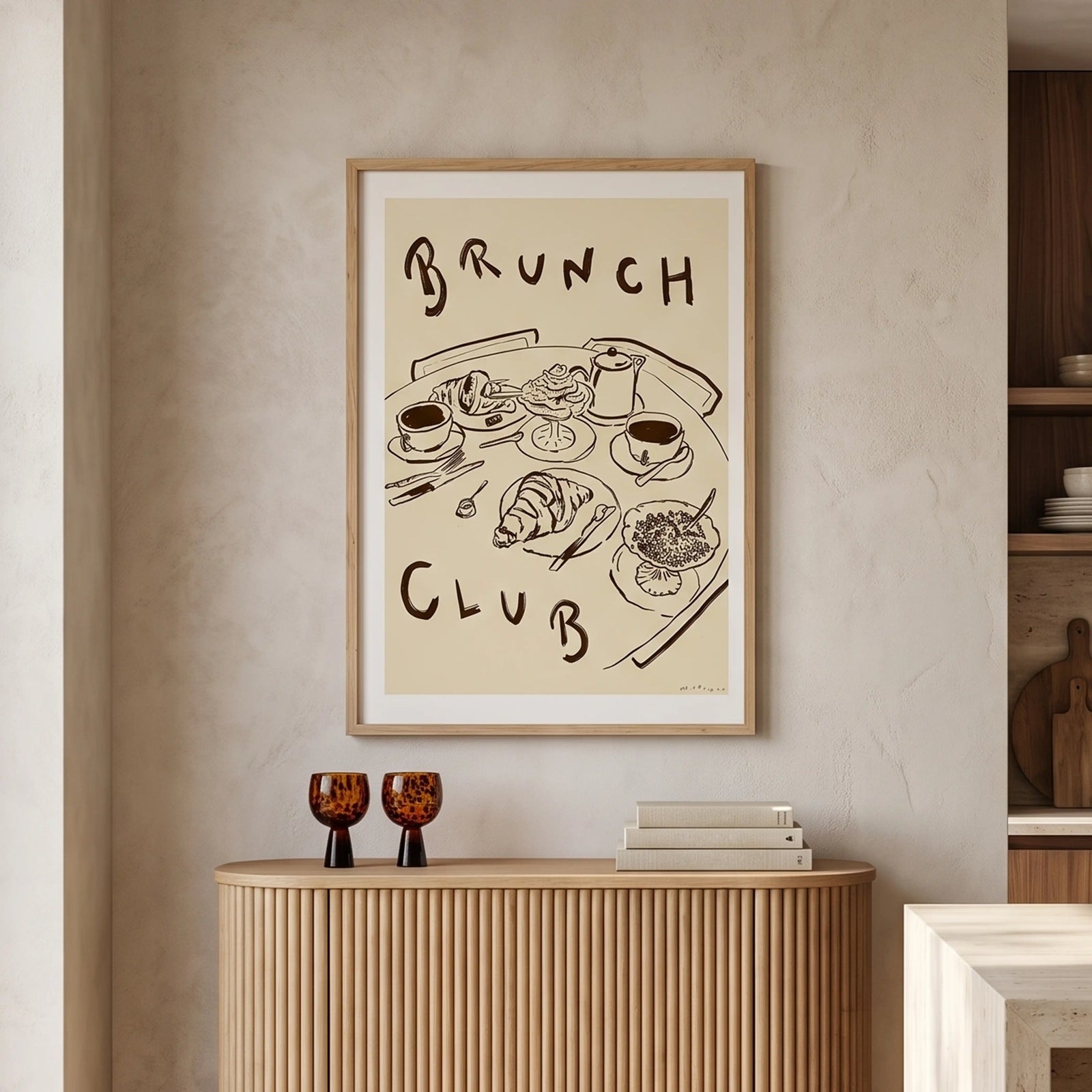 Brunch Club Graphic Print
