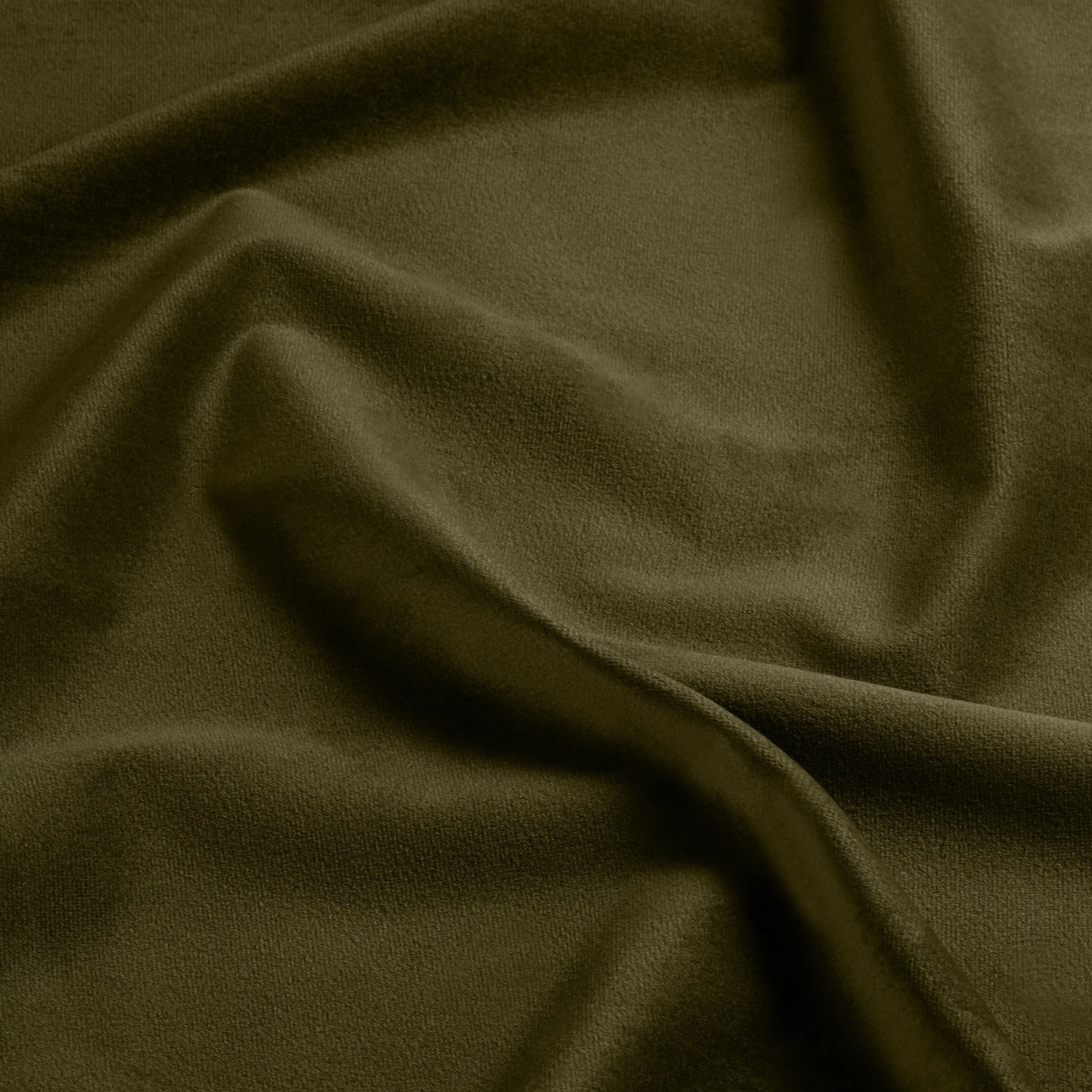 Halston Dining Chair | Olive Green Sustainable Velvet & Walnut