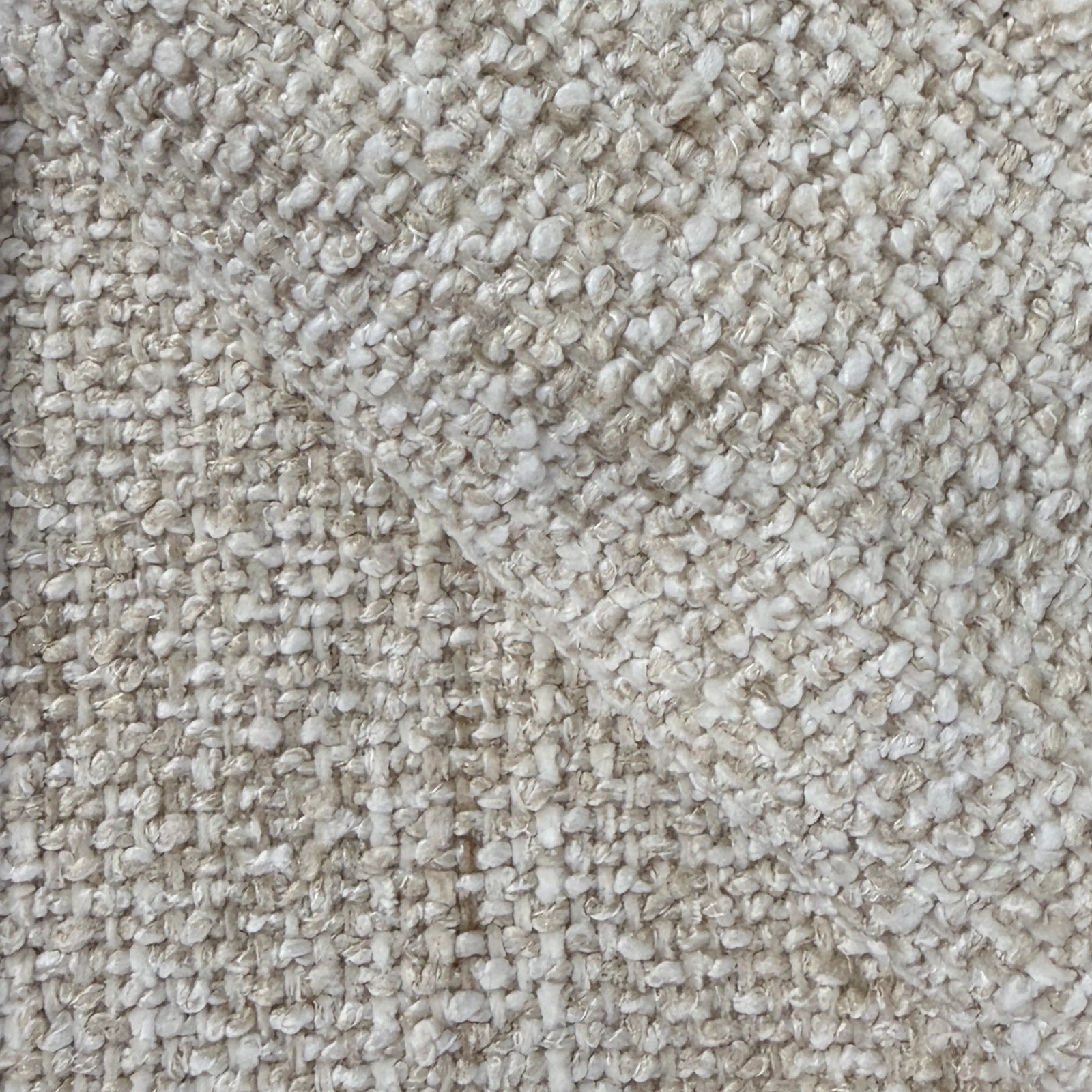 Malmo Armless Module Section | Oatmeal Woven Boucle