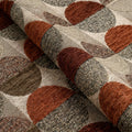 Fabric Swatch | Multicolour Orbis Pattern