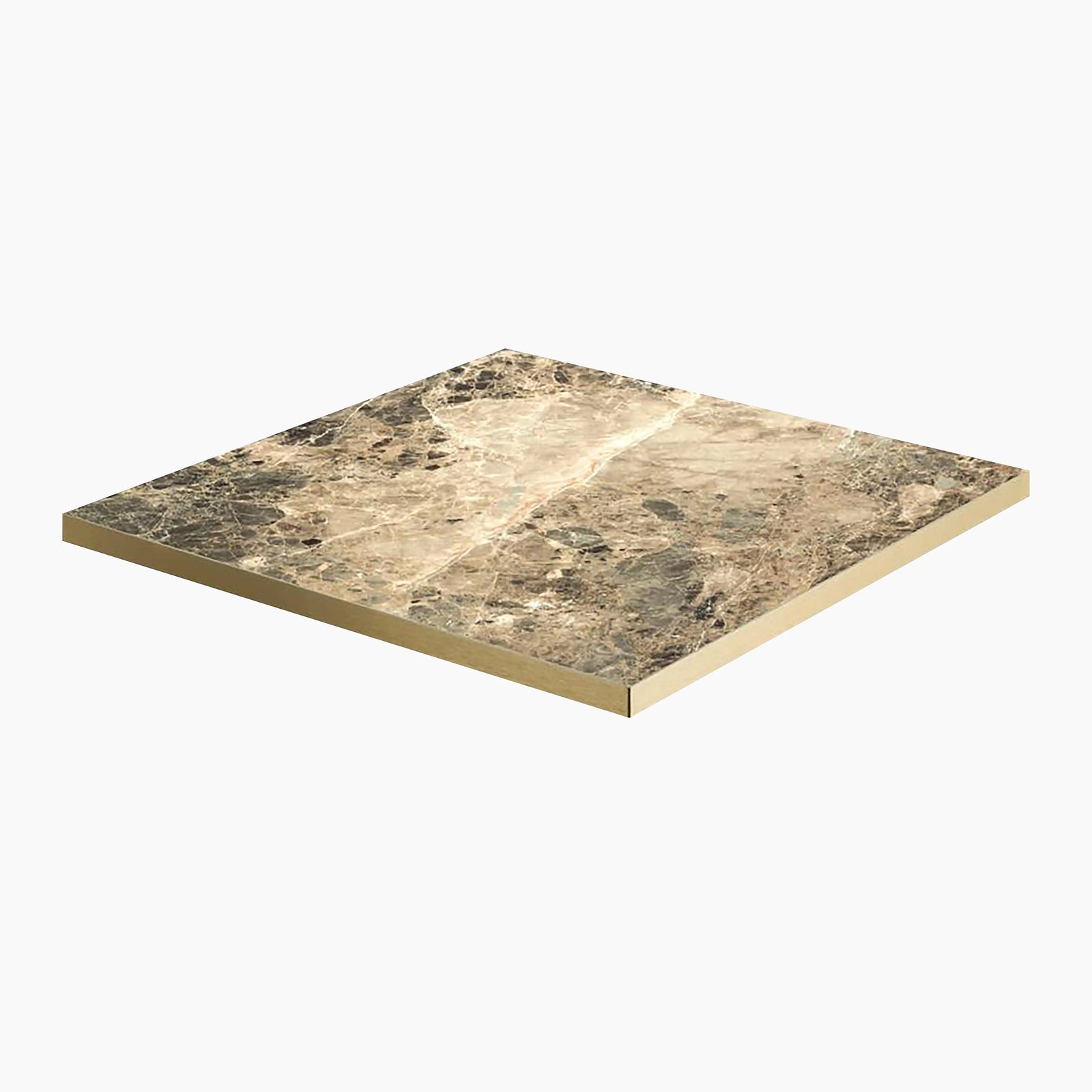 Phoenix Square Table Top | Latte Marble Effect