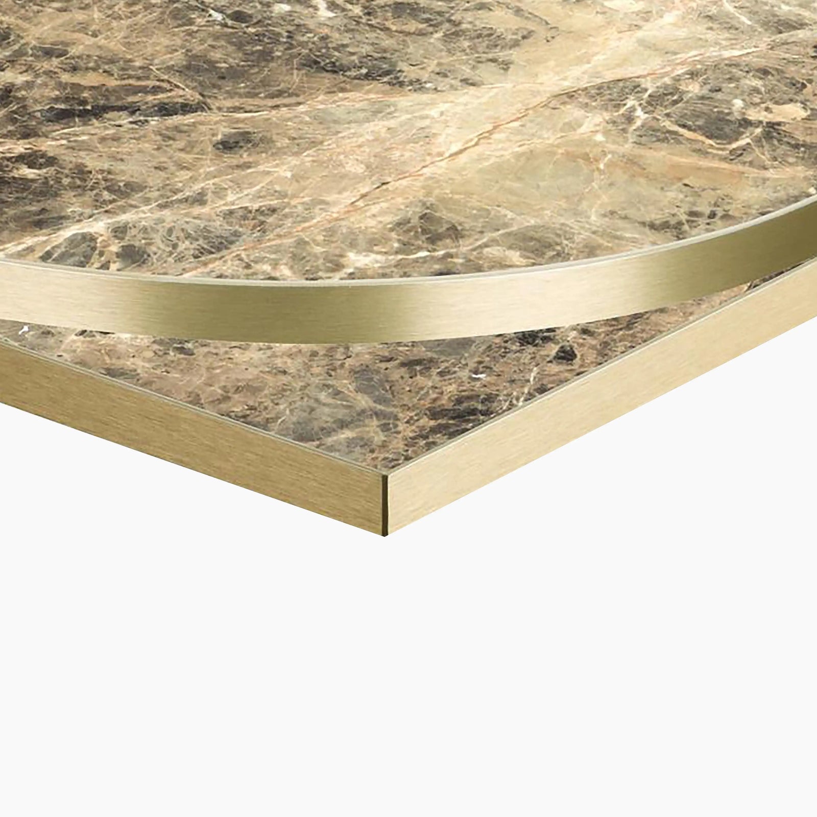 Phoenix Square Table Top | Latte Marble Effect