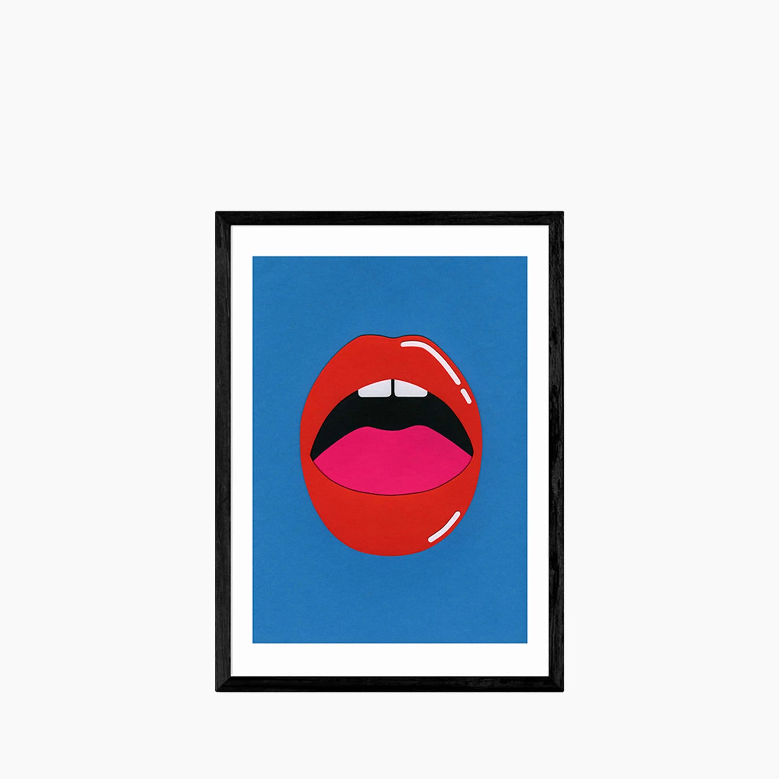 Red Lips  Graphic  Print
