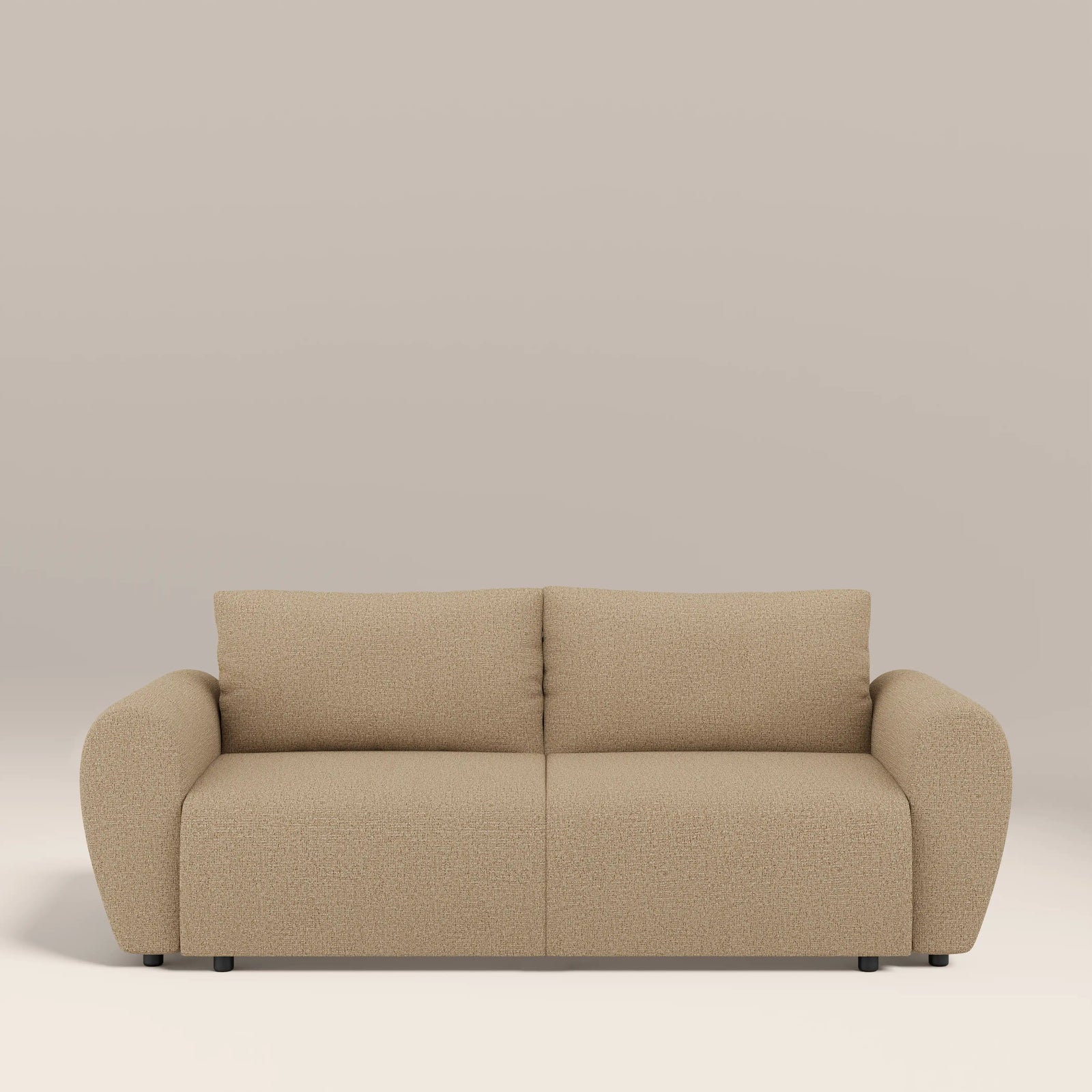 Aldbury 3 Seater Sofa Bed | Speckled Latte Boucle
