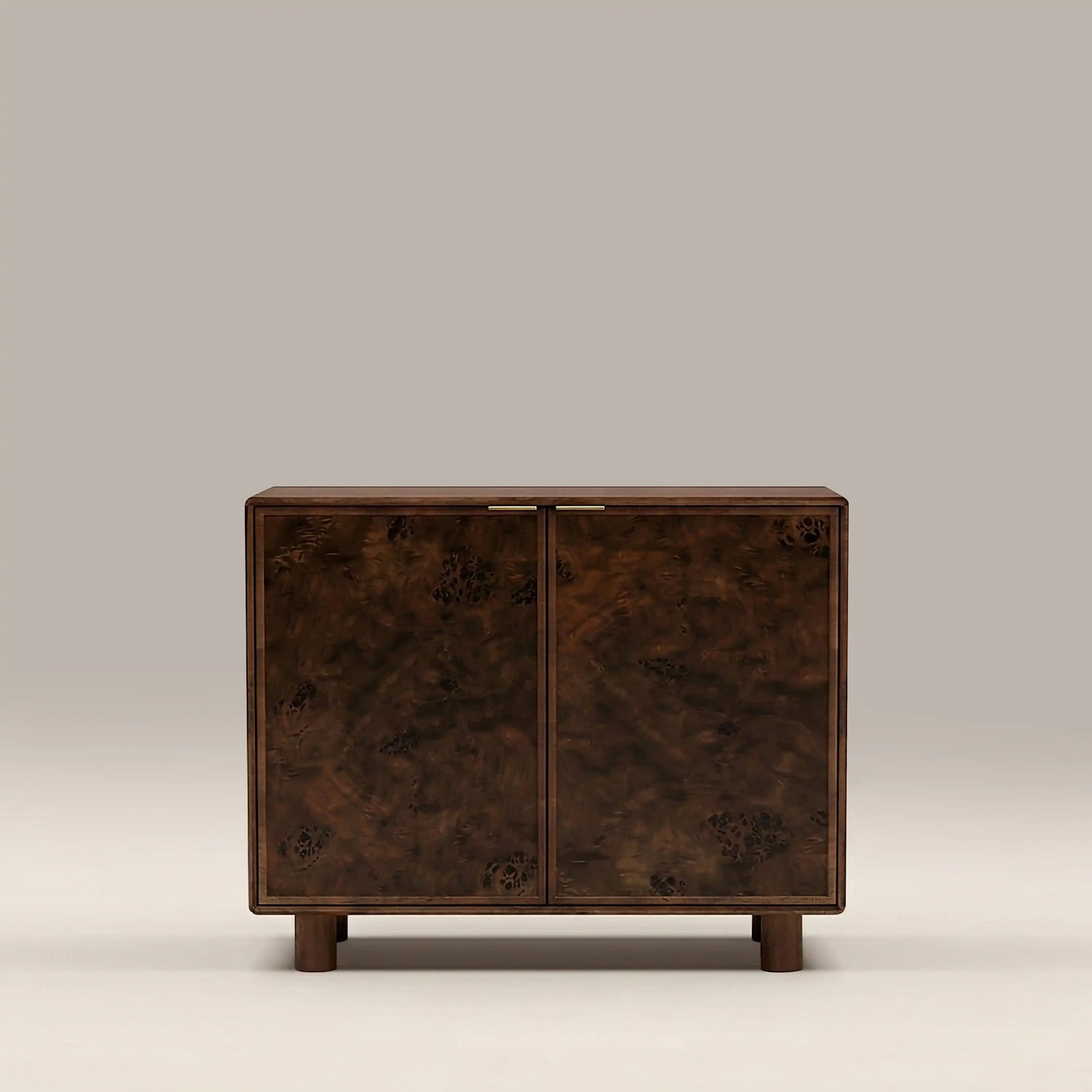 Arden 2 Door Wooden Sideboard | Walnut Burl Wood