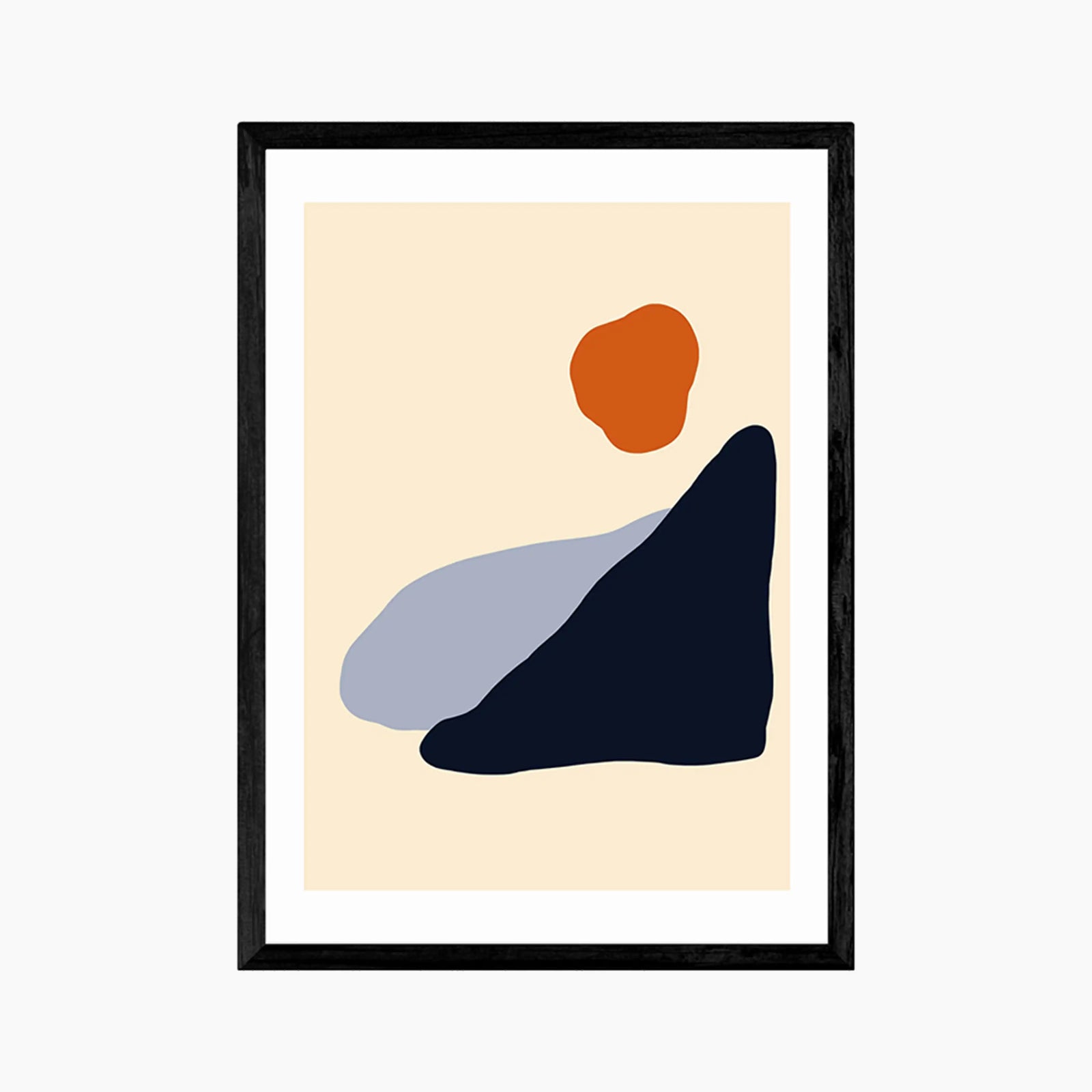 Overlooking The Coast Graphic Print