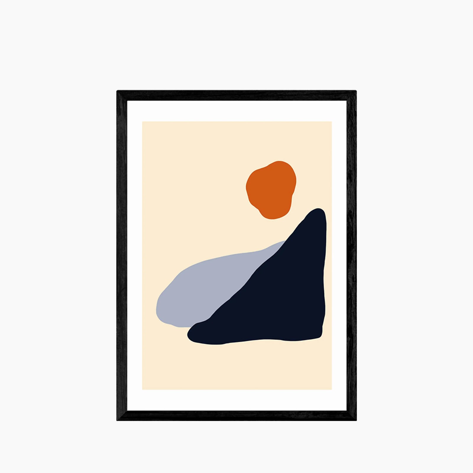 Overlooking The Coast Graphic Print