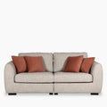 Hayden 3 Seater Sofa | Cream Chenille Fabric