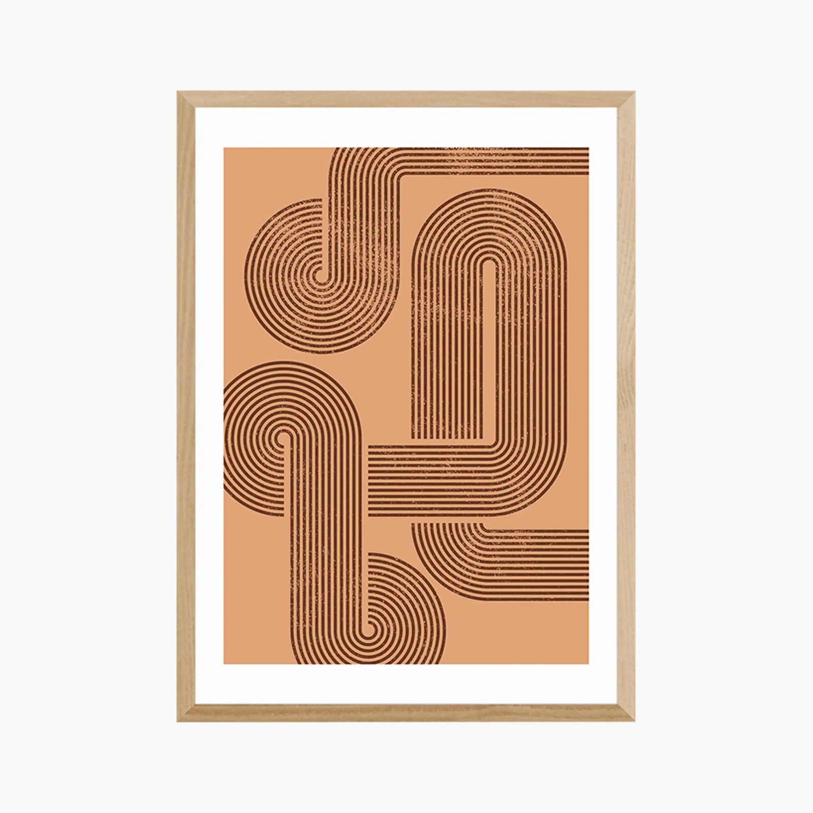 Retro Warmth Graphic Print