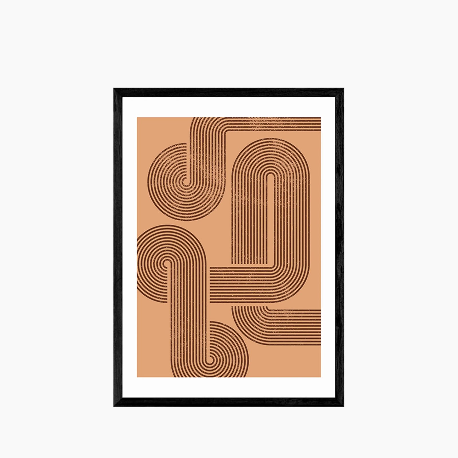 Retro Warmth Graphic Print