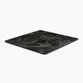 Safia Square Table Top | Black Portoro Marble Effect