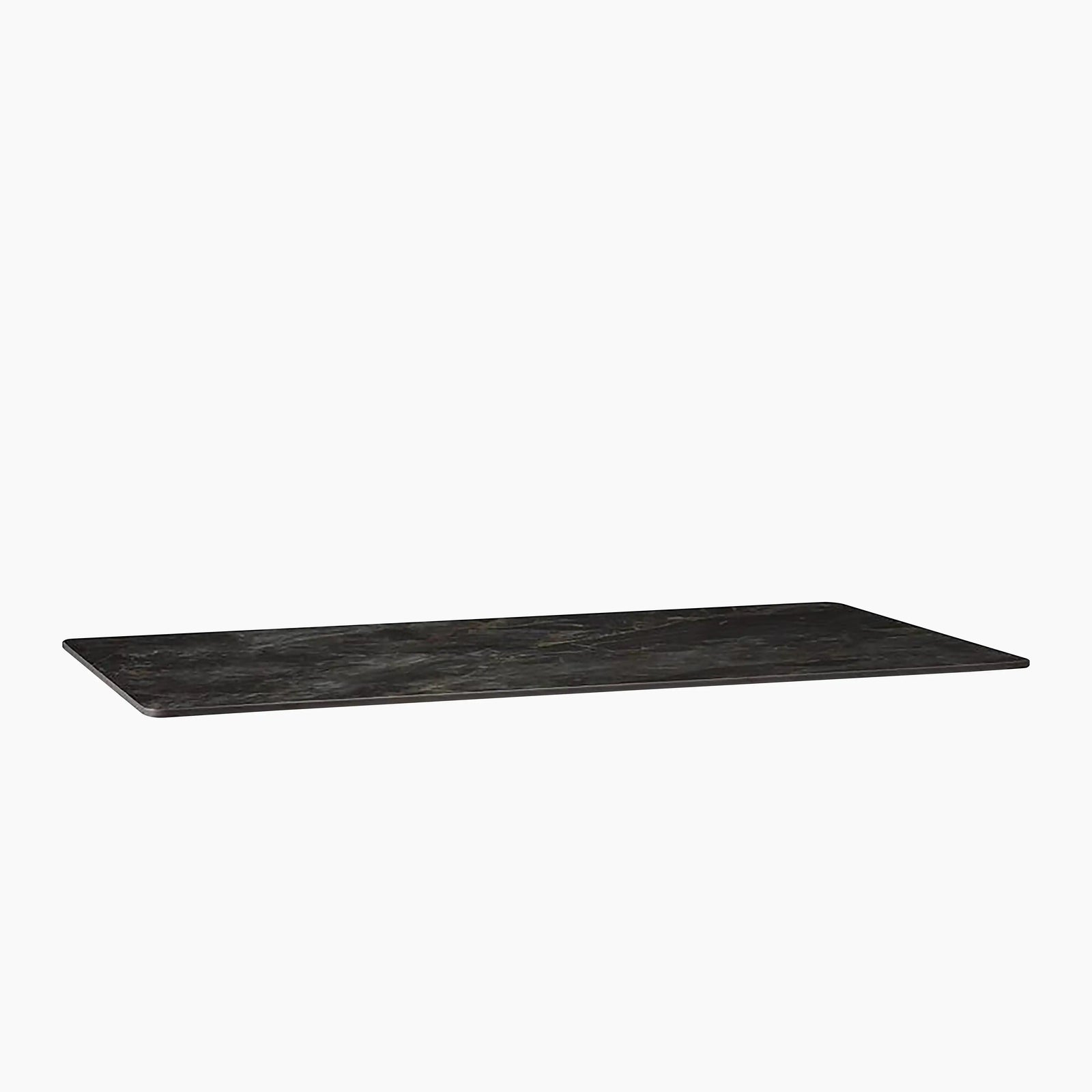 Safia Rectangle Table Top | Black Portoro Marble Effect