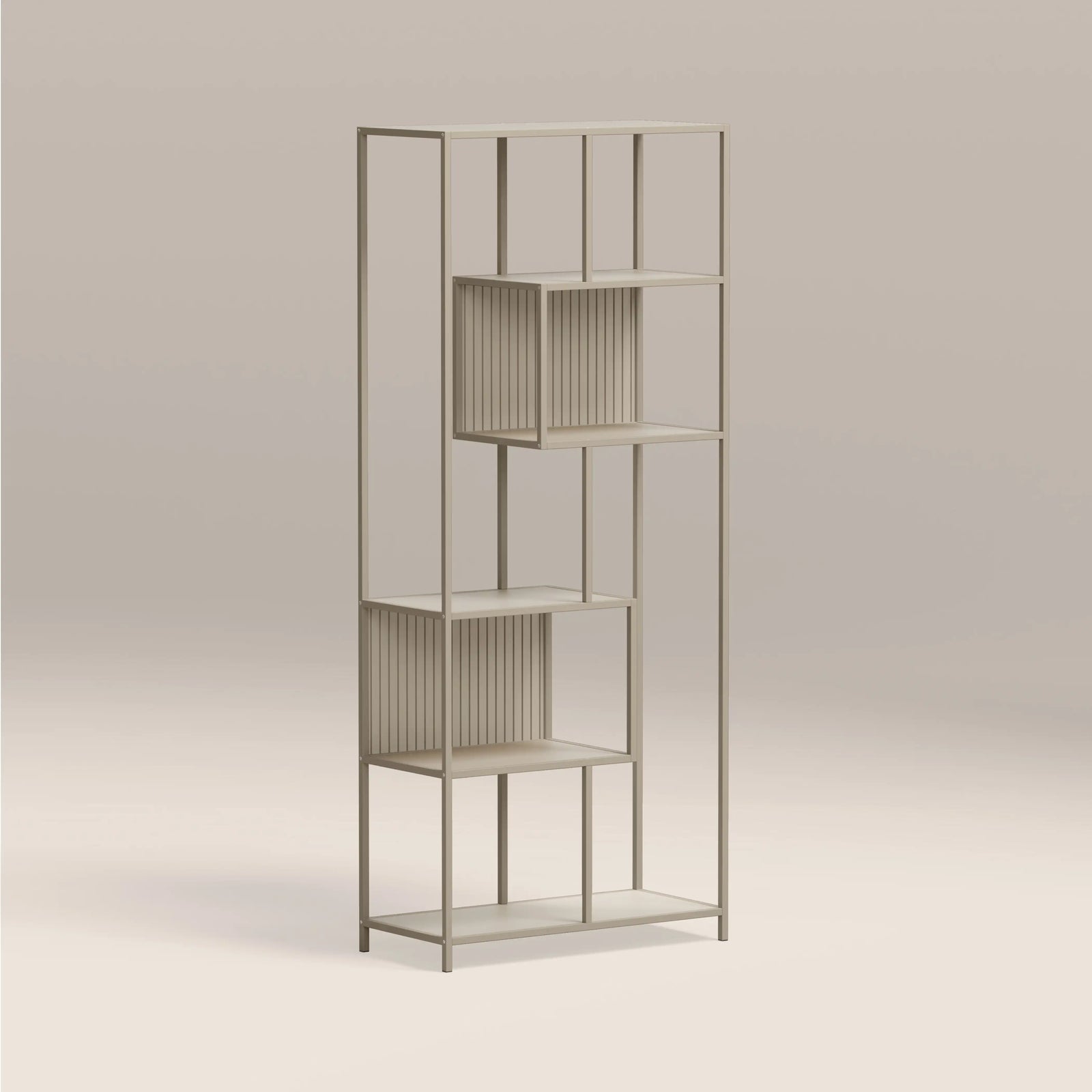Seaford Bookcase | Taupe