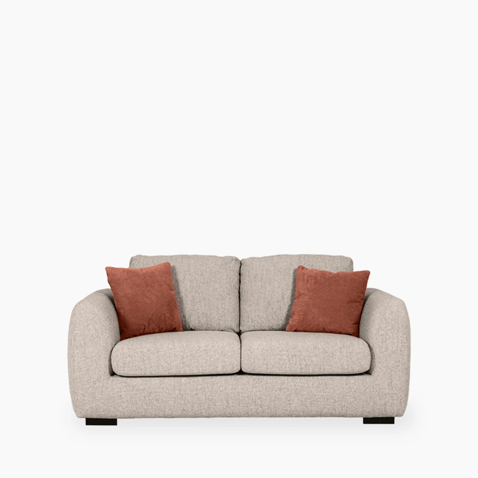 Hayden 2 Seater Sofa | Cream Chenille Fabric