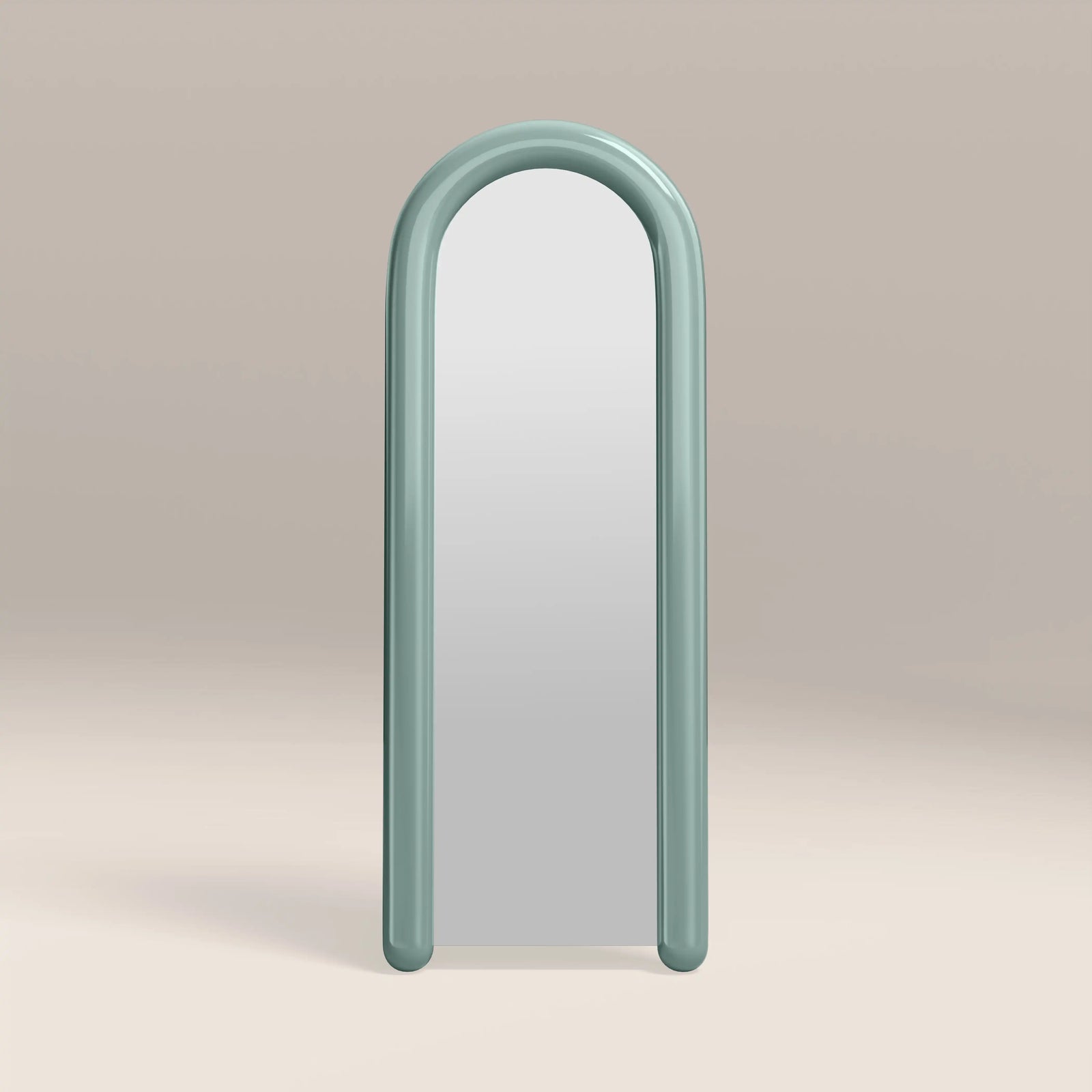 Spencer Full Length Floor Mirror | Matte Sky Blue