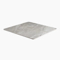 Safia Square Table Top | Grey Tundra Marble Effect