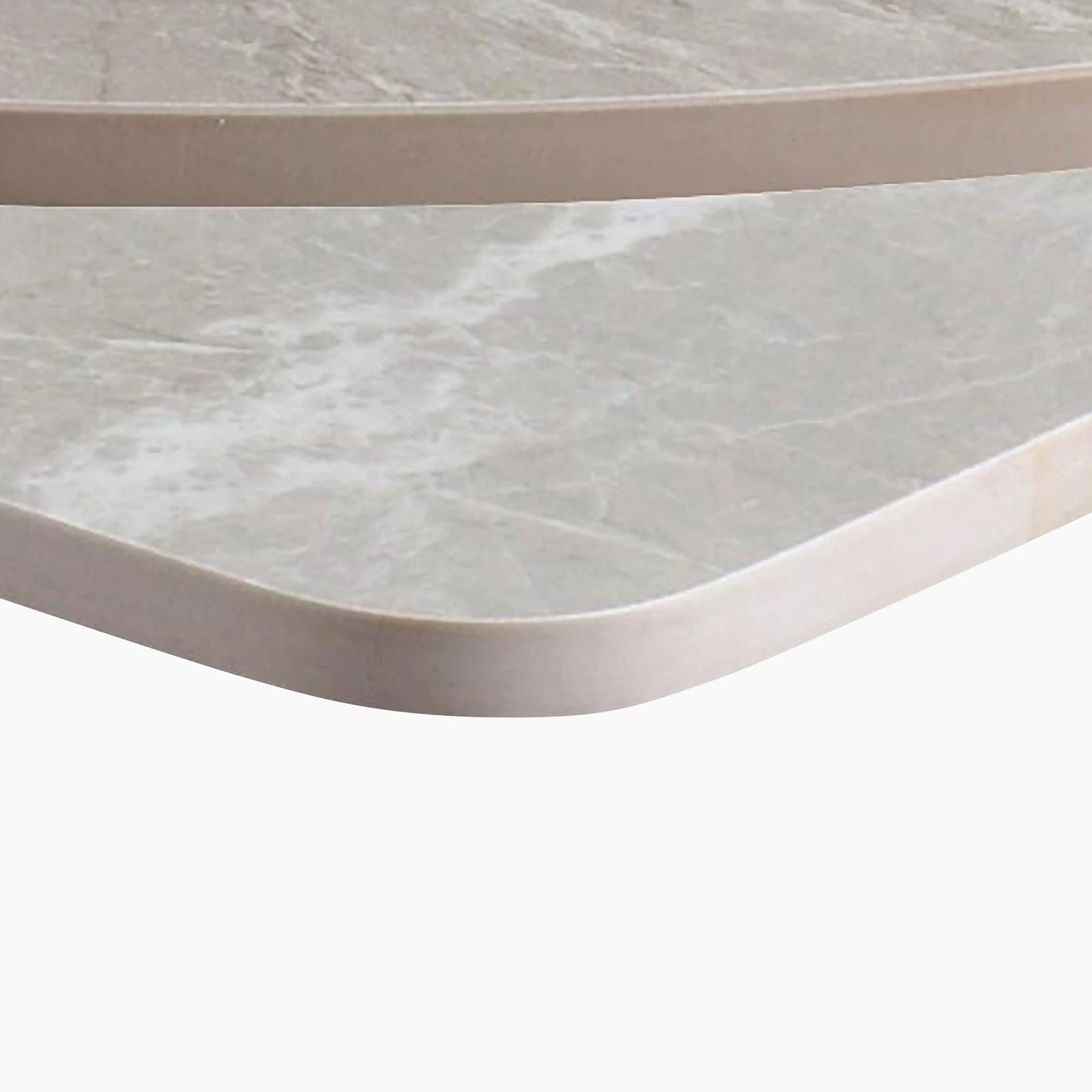Safia Round Table Top | Grey Tundra Marble Effect
