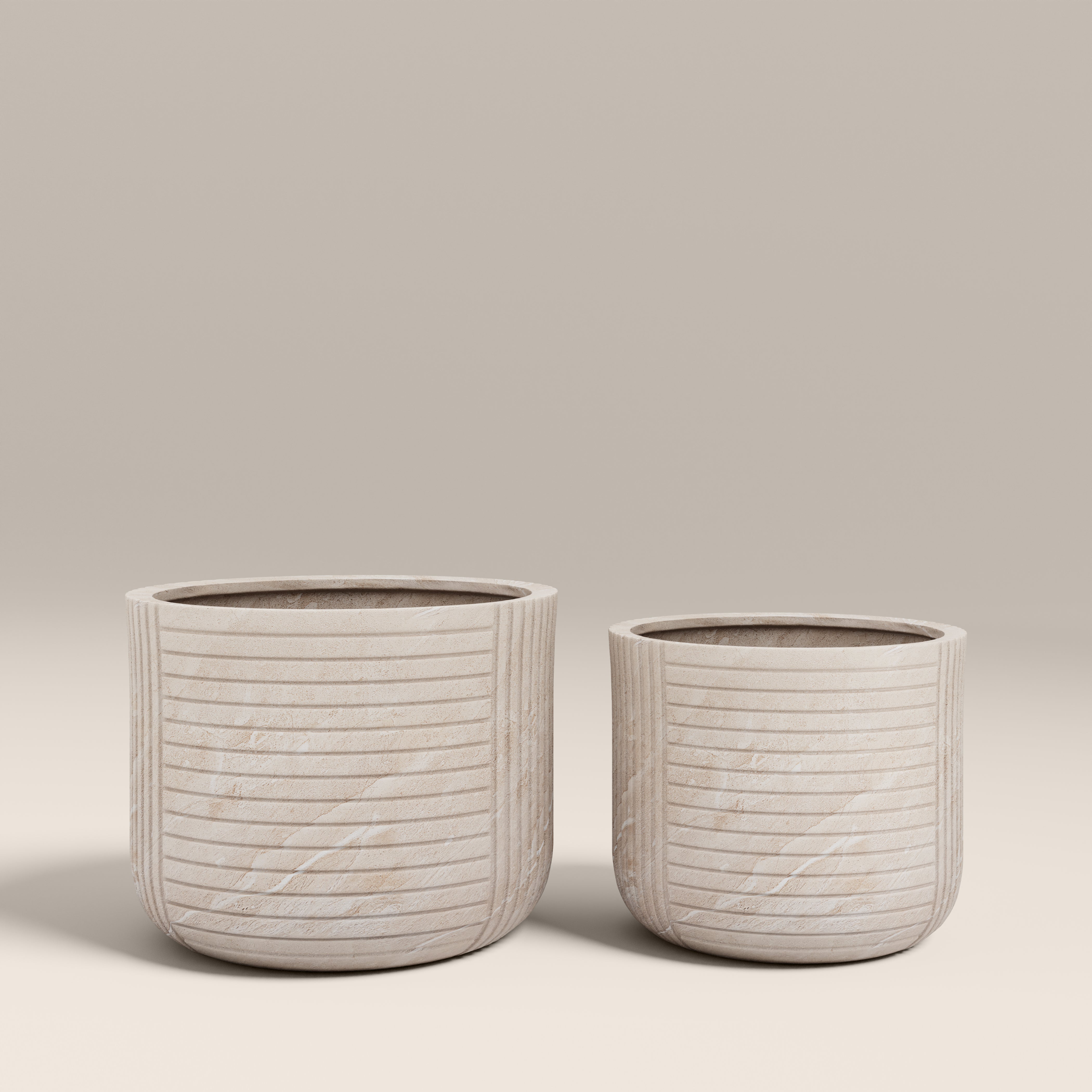 Victor Indoor/Outdoor Large Planter | Stone Effect