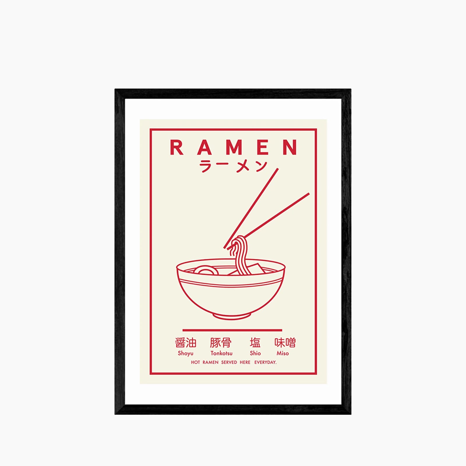 Japanese Ramen Graphic Print