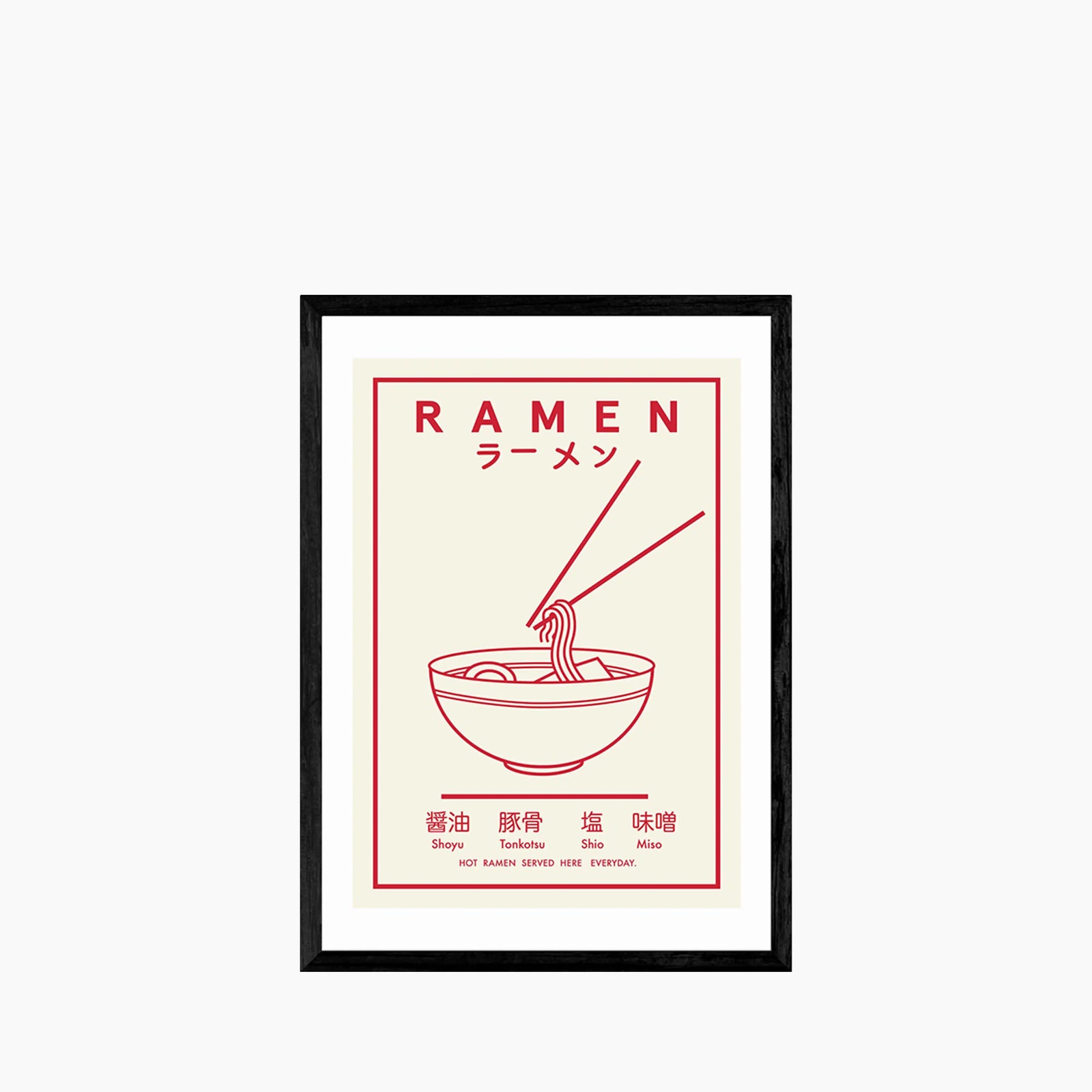 Japanese Ramen Graphic Print