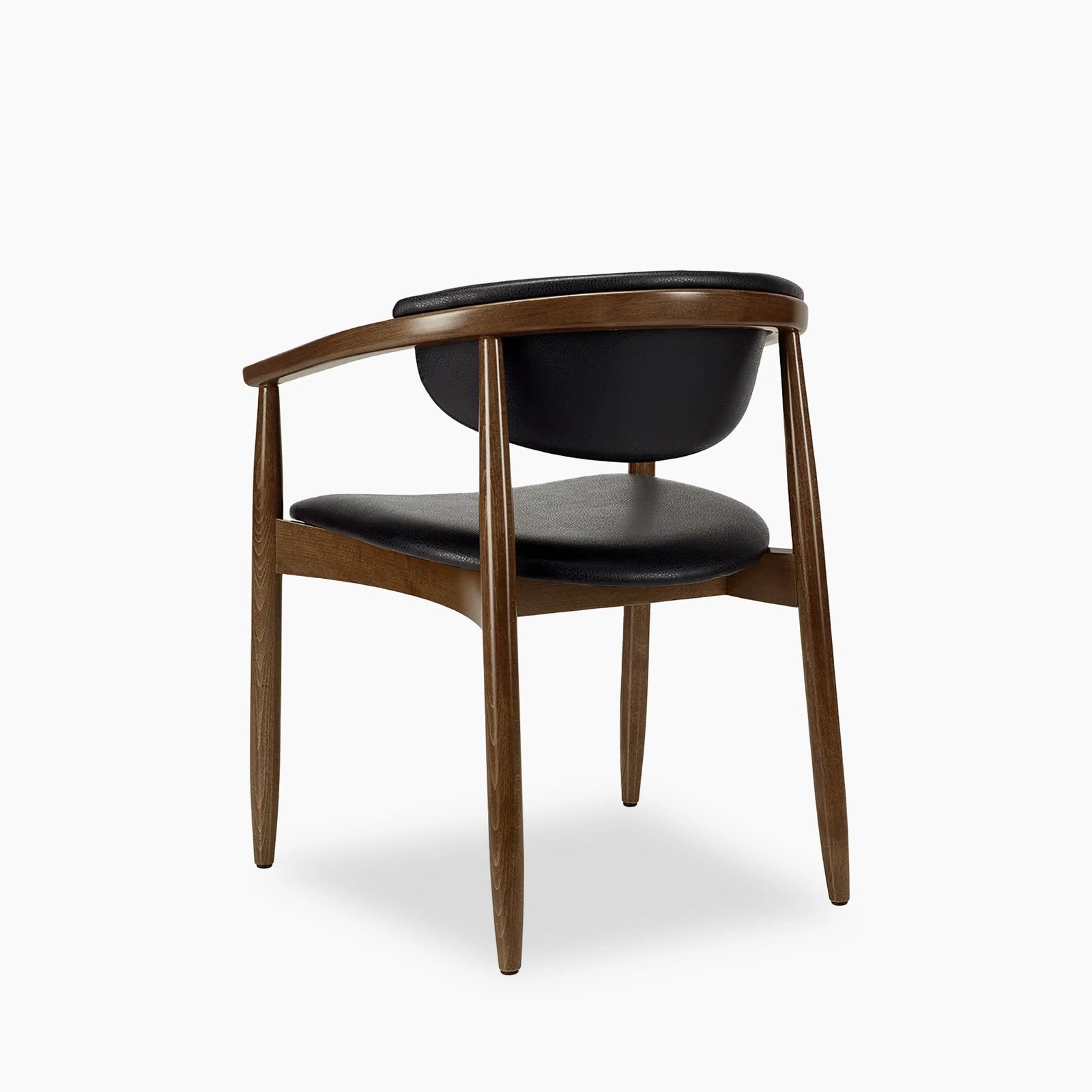 Emrik Wooden Carver Dining Chair | Upholstered Seat & Upholstered Backrest