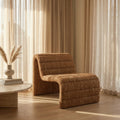 Lopez Accent Chair | Speckled Honey Sustainable Boucle